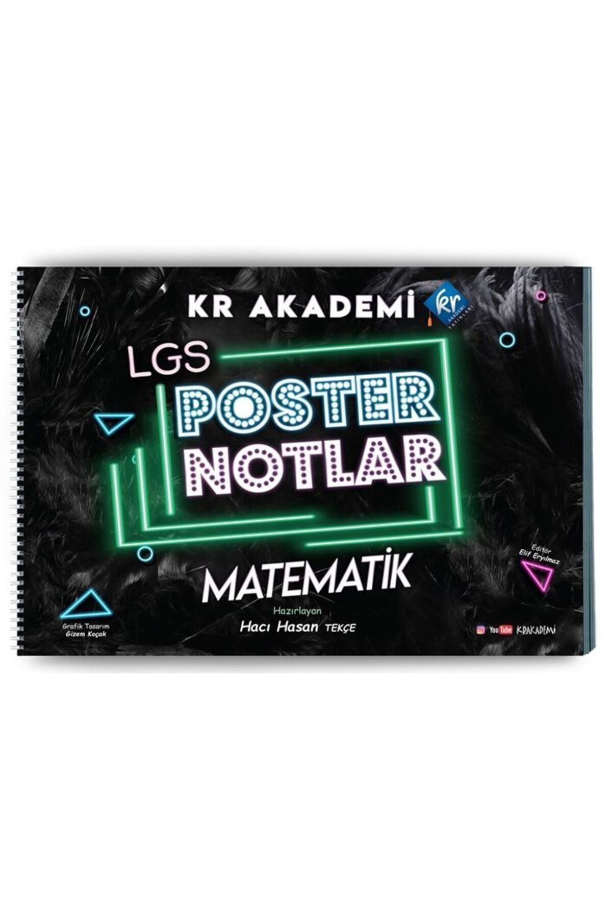 Ankara Kitap Merkezi 8. Sınıf LGS Matematik Poster Notlar KR Akademi