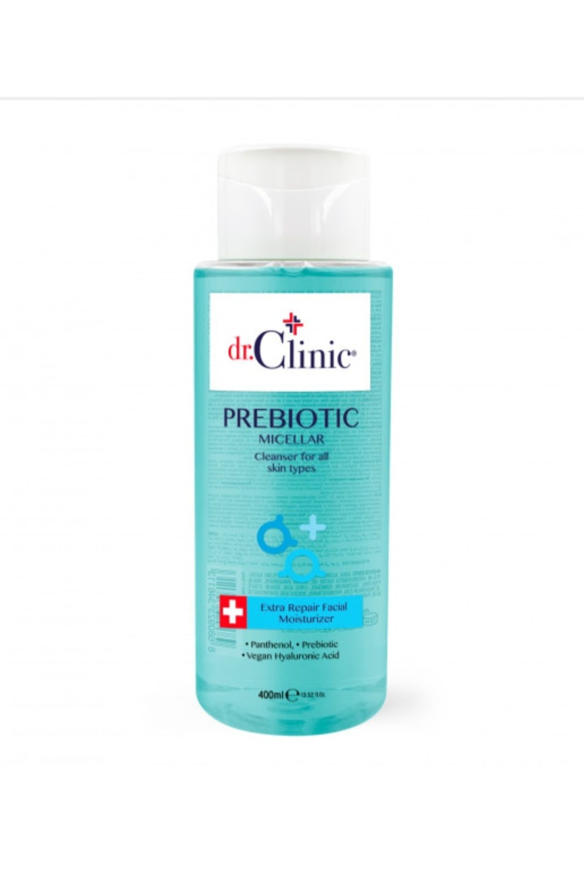 Dr. Clinic Dr.Clinic Prebiyotik Micellar Tüm Ciltler Ciltler Mavi 400 ml