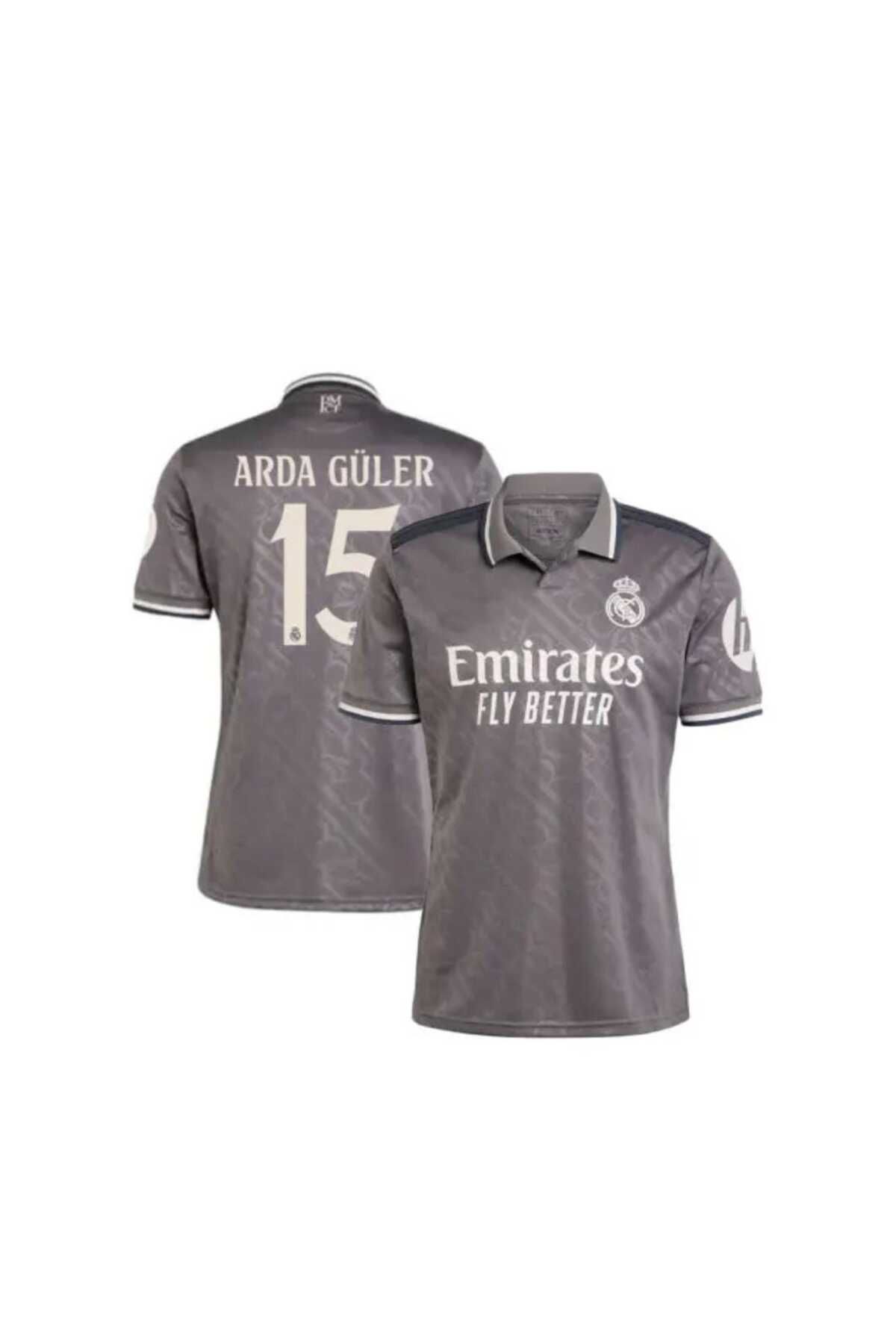 BREATHLESS R.e.a.l M.a.d.r.i.d 2024/25 Yeni Sezon A.r.d.a G.ü.l.e.r Alternatif Forması (THIRD SHIRT)