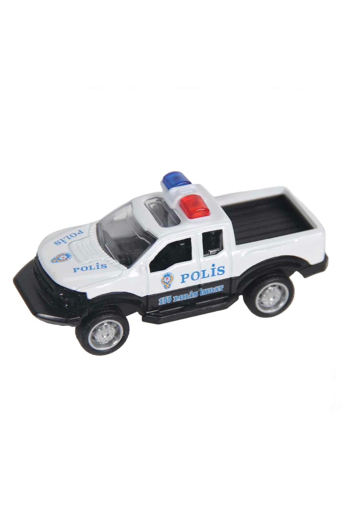 SLNN Çek Bırak Metal Polis Pickup Aracı