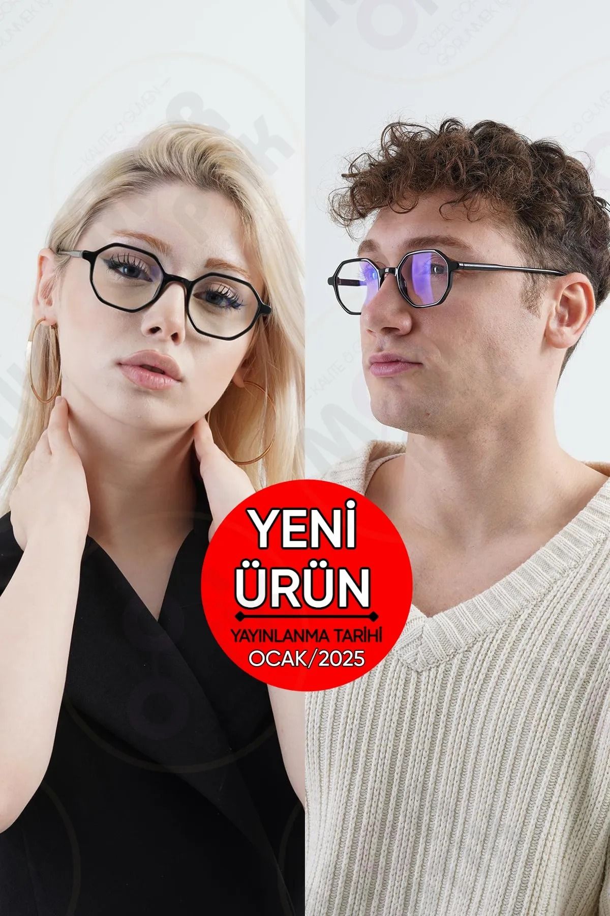 TREND "VEİGAR" UNİSEX MODEL - PREMİUM MAVİ IŞIK KORUMA + SÜRÜCÜ (ANTİFAR) ETKİLİ (THEORO-TH15-47 SİZE)