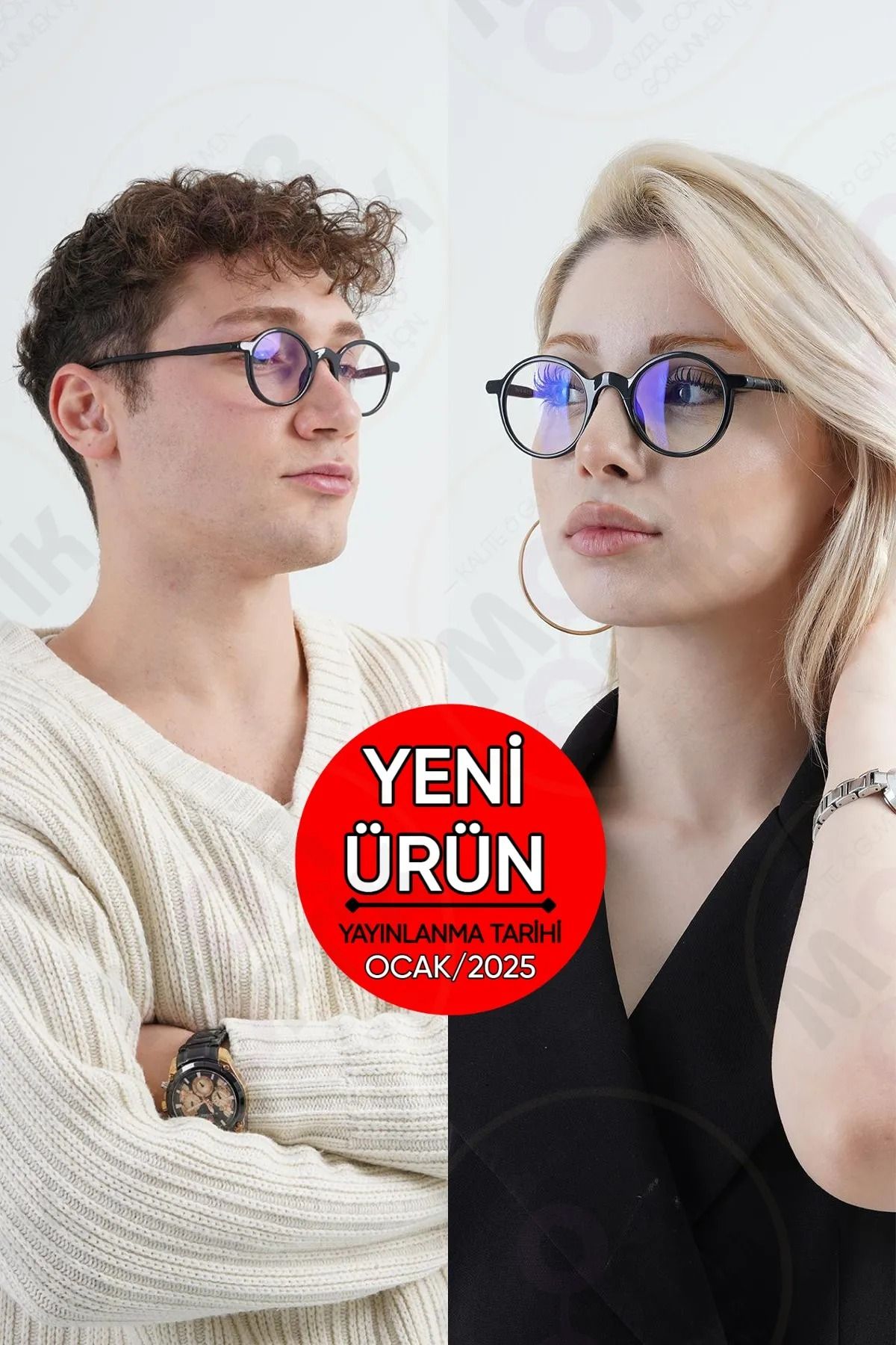 TREND "PACKEY" UNİSEX MODEL - PREMİUM MAVİ IŞIK KORUMA + SÜRÜCÜ (ANTİFAR) ETKİLİ (THEORO-TH14)