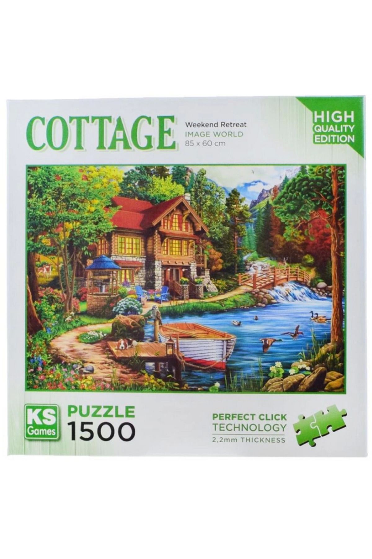 gcaksesuar Nessiworld KS Games Weekend Retreat Puzzle 1500 Parça 22041