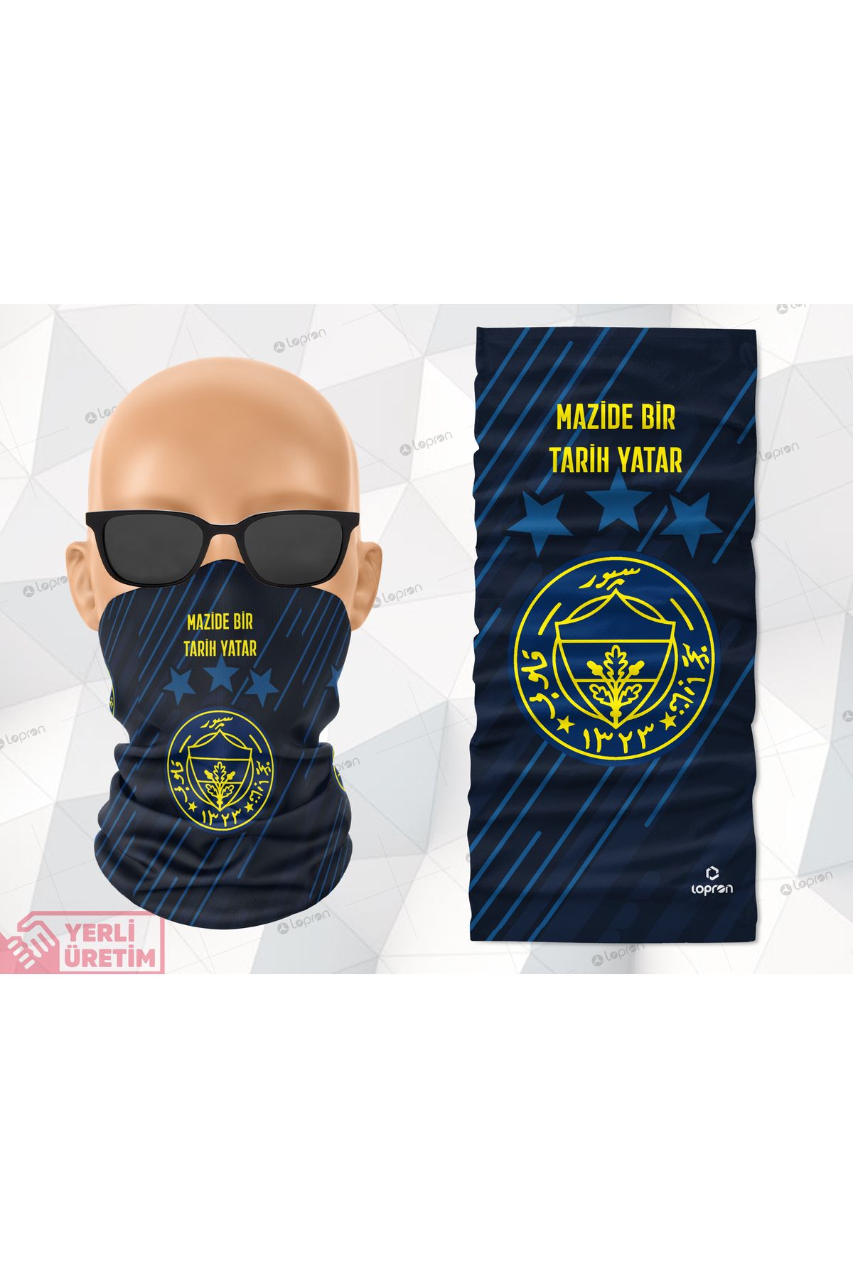 Lopron FB Bandana, FB buff, Taraftar bandana, ultras fener