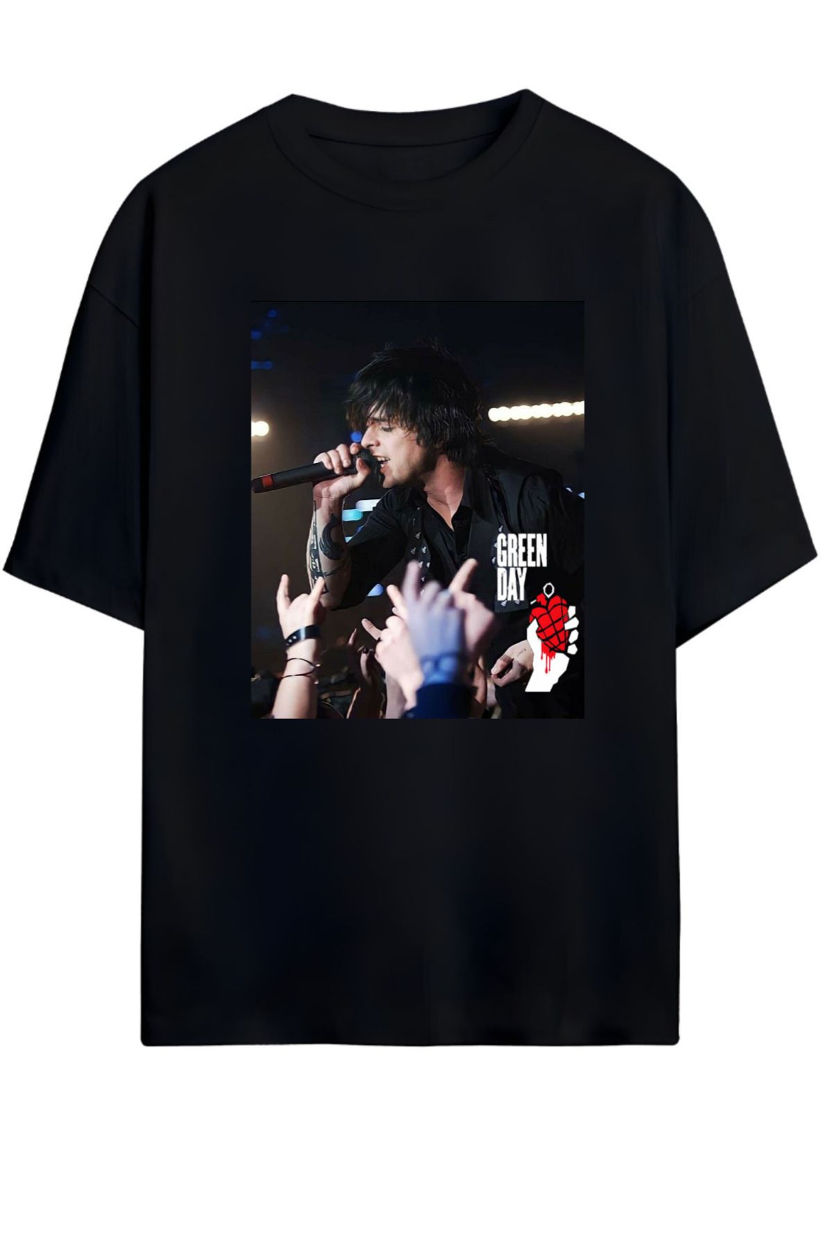 MAGORS GREEN DAY YENİ SEZON UNISEX OVERSIZE PAMUKLU T-SHIRT