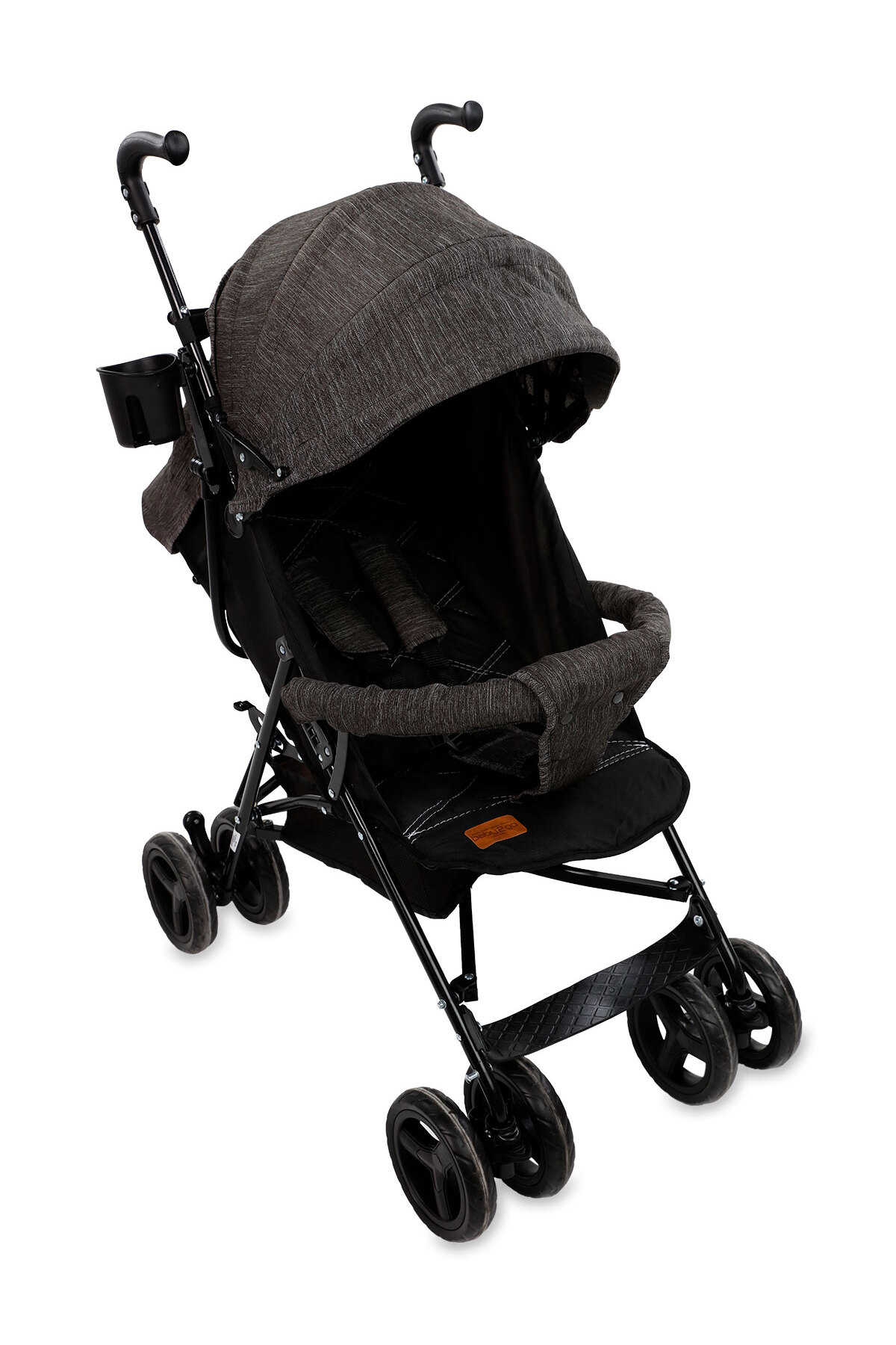 Genel Markalar Verona Baston Bebek Arabası Koyu Gri fotoğrafı 5 (önizleme)