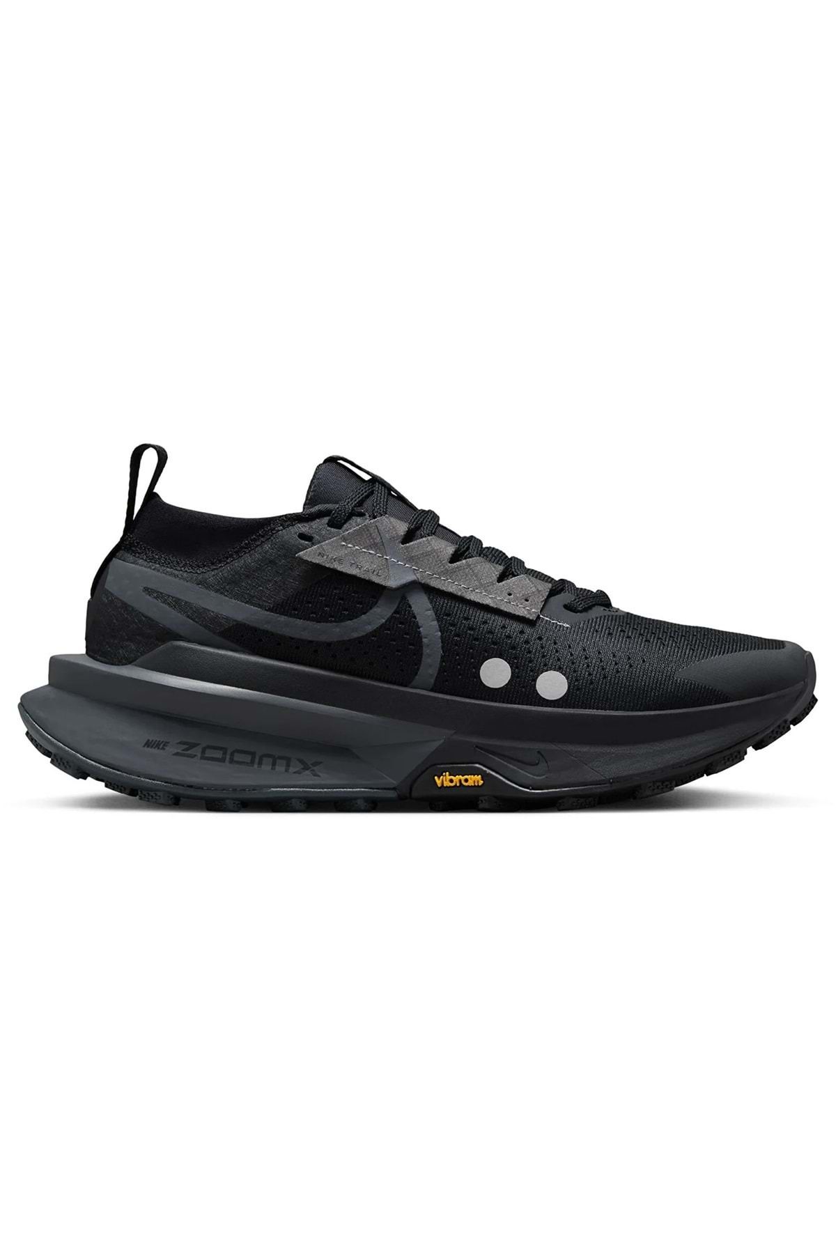 Nike Zoom X Zegama Trail 2 Vibram Kaymaz Taban Fd5191-fd5190 Unisex Spor Ayakkabı Siyah