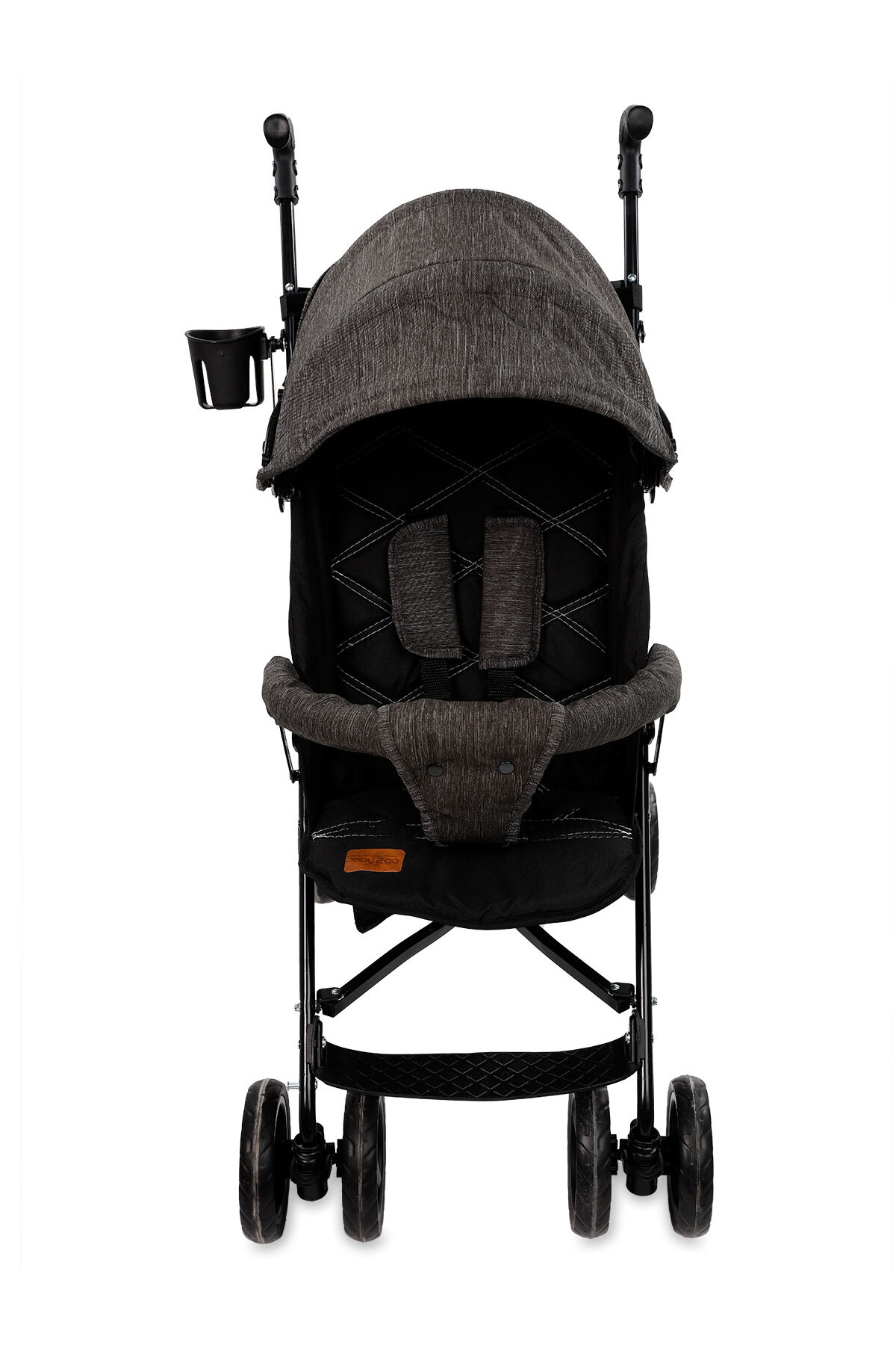 Genel Markalar Verona Baston Bebek Arabası Koyu Gri fotoğrafı 4 (önizleme)