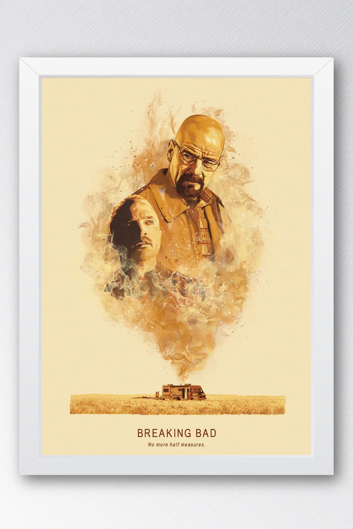 Saturn Breaking Bad Çerçeveli Tablo - Dizi Afişi Poster Tablo