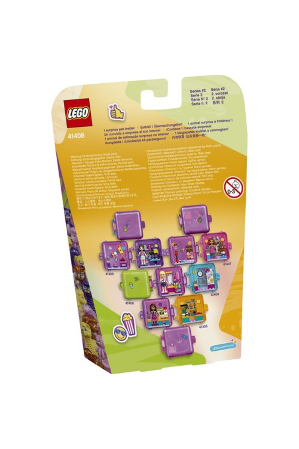 Lgf41408 کیوب بازی خرید فر-میان / دوستان / ۳۷ تکه / بالای ۶ سال لگو