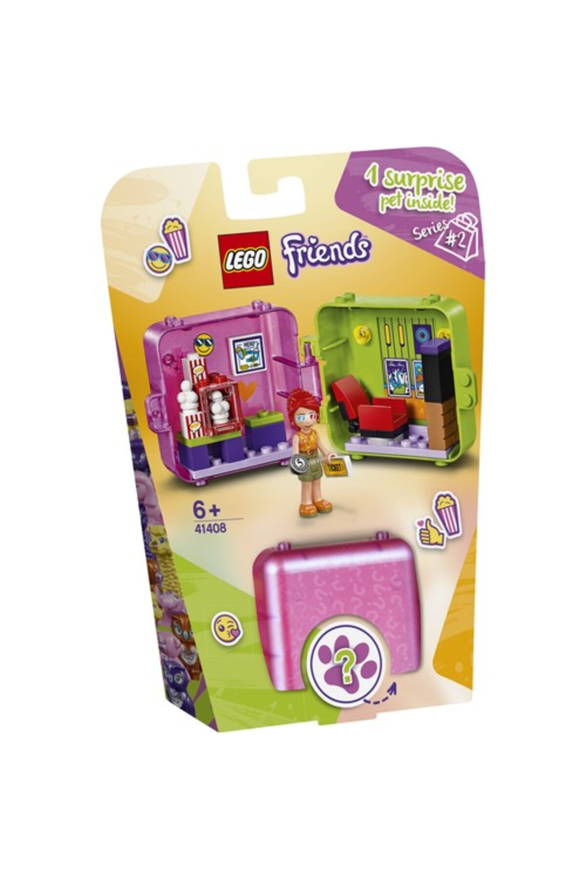 Lgf41408 کیوب بازی خرید فر-میان / دوستان / ۳۷ تکه / بالای ۶ سال لگو