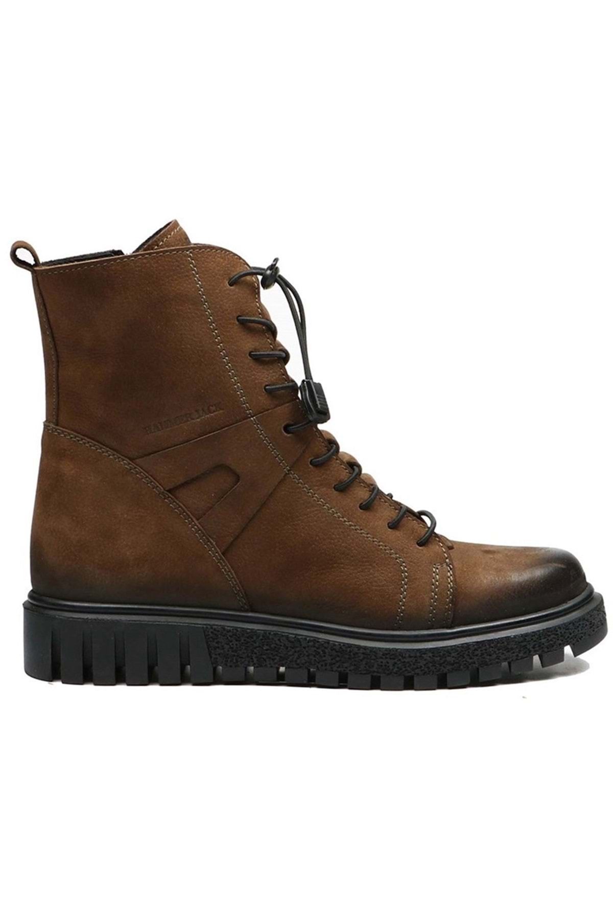 Hammer Jack-102-17945-Z Γνήσιες Δερμάτινες Μπότες Unisex ΚΑΦΕ 4
