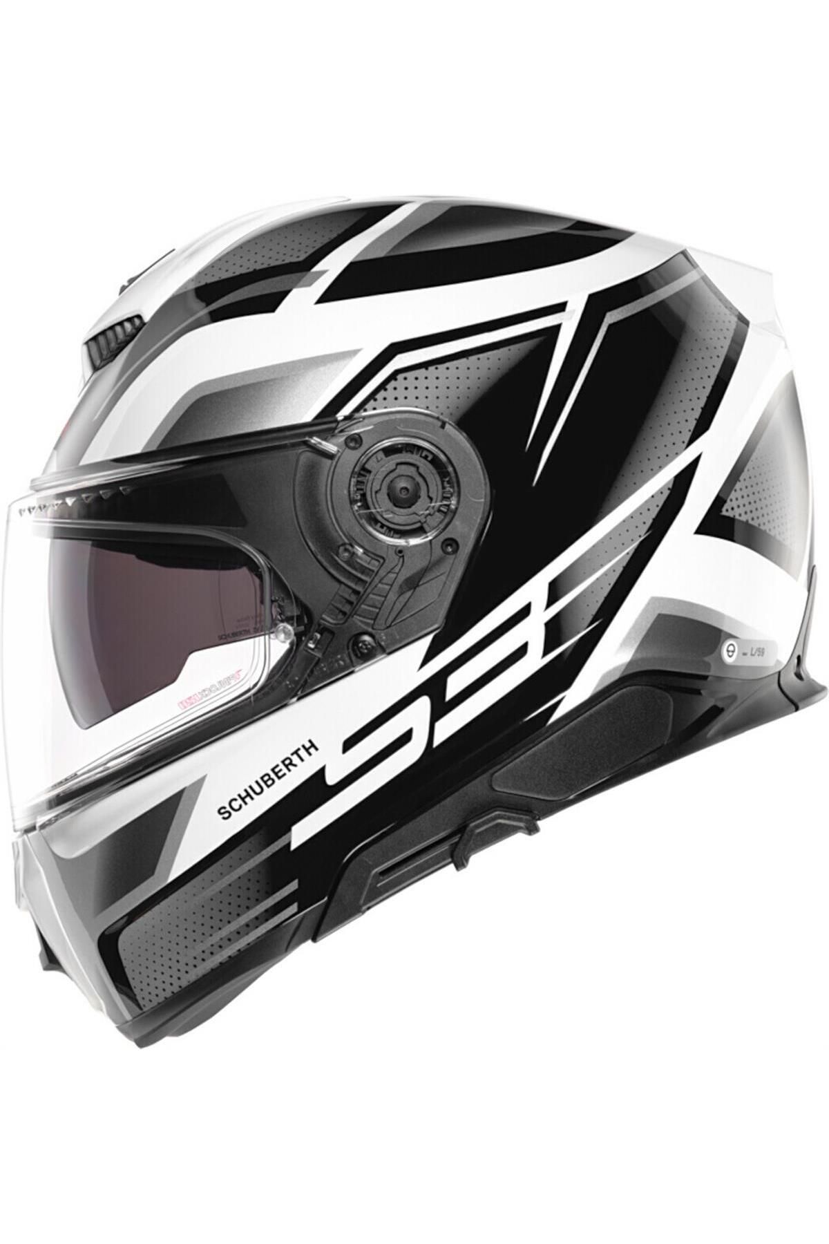 Schuberth S3 STORM SILVER KAPALI MOTOSİKLET KASKI