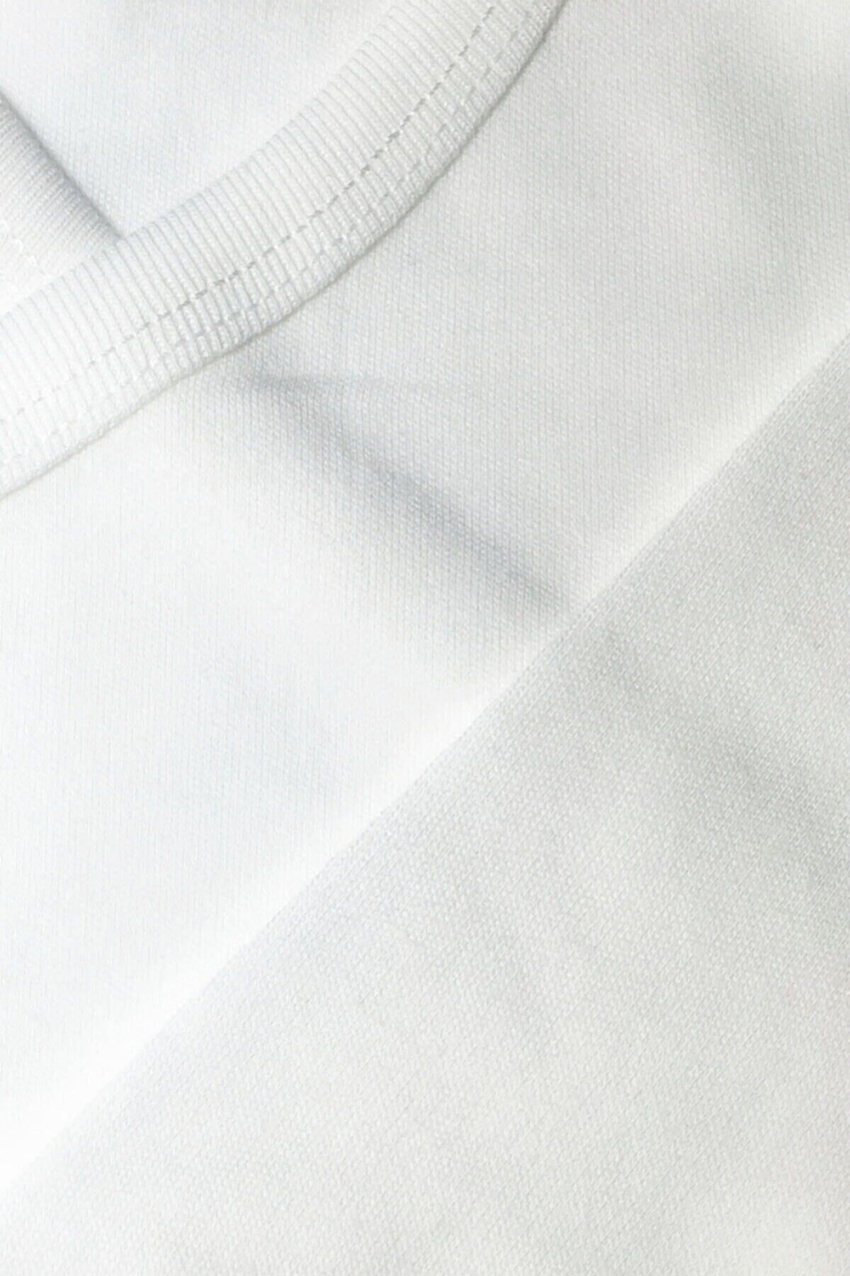 bebeqon 11 Parça Yenidoğan Hastane Çıkış Seti Beyaz Bebek Seti fotoğrafı 3 (önizleme)