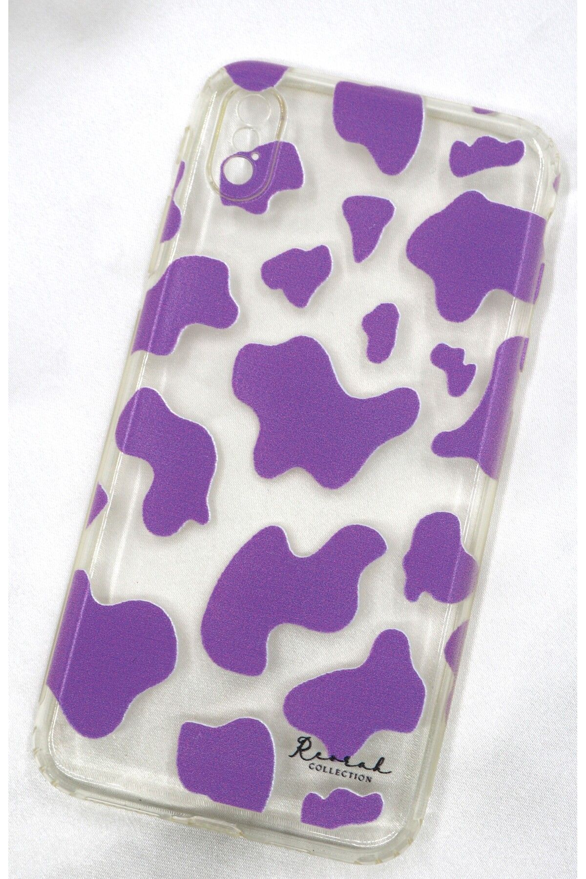 Reorah Collection Lilac Cow Telefon Kılıfı-iPhone XS Max