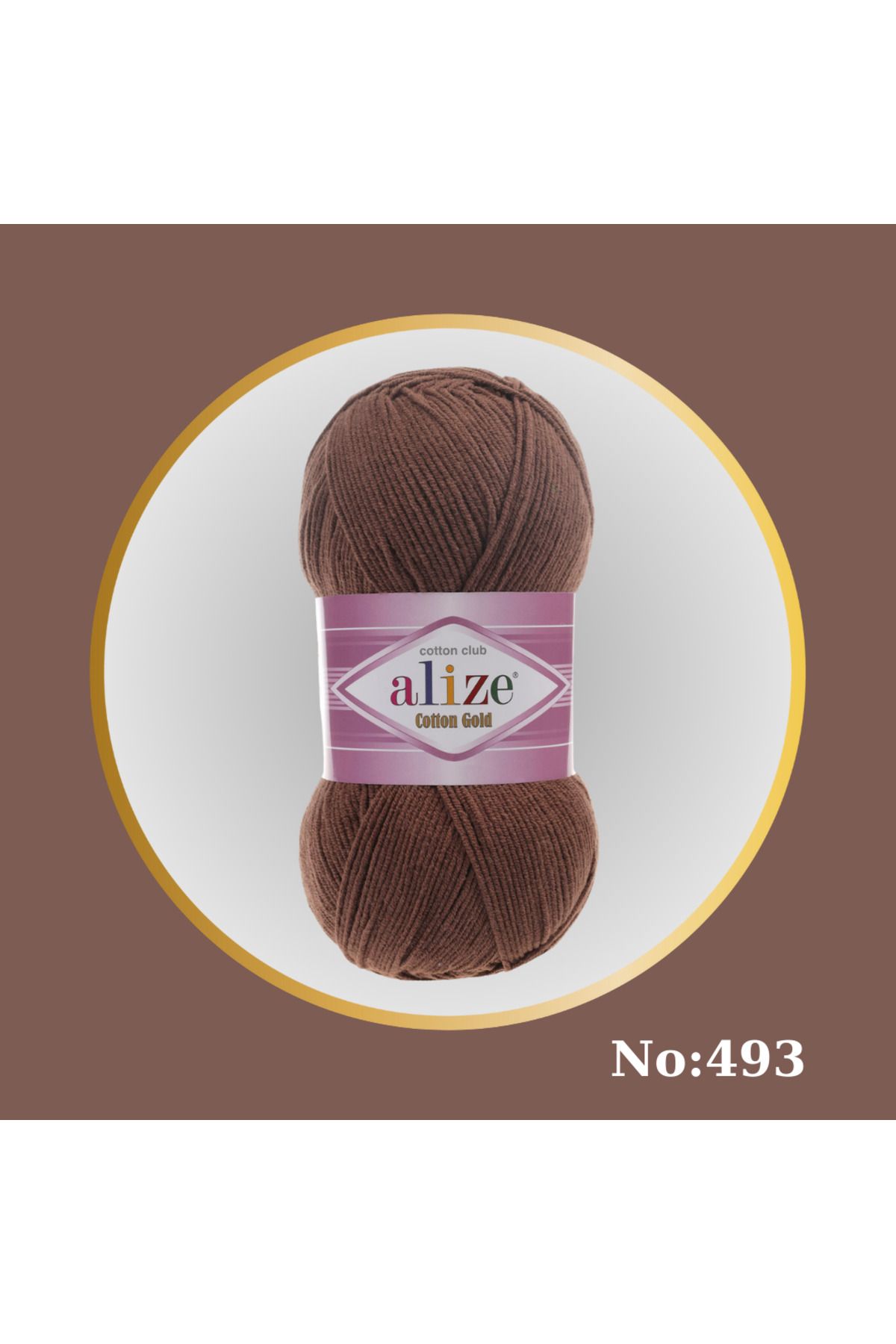 Alize Cotton Gold El Örgü İpliği 1-Adet Renk Kodu:393-Pembe-Topaz 100 gr - 330 m