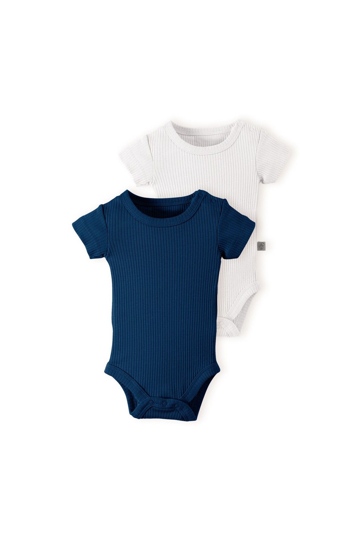 BabyCosy Organic Wear 2'li Kısa Kollu Badi