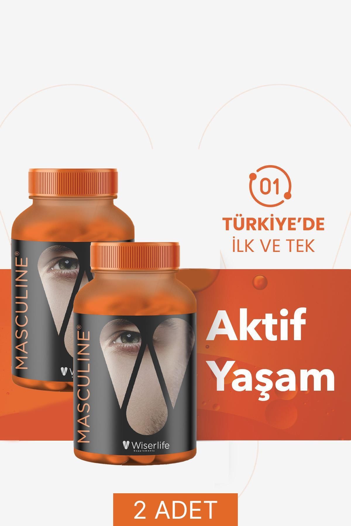 Wiserlife Masculine Cüce Palmiye Ekstresi Isırgan Ekstresi Çinko ve Bor İçeren 60 Tablet 2 ADET