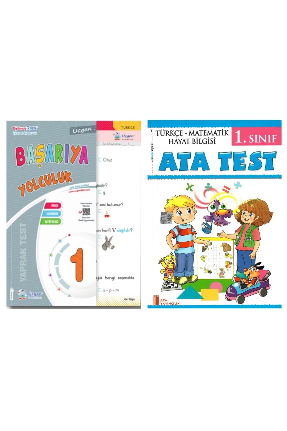 Üçgen Yayıncılık Üçgen 1.Sınıf Başarıya Yolculuk Yaprak Test + Ata Test (2.Dönem Konuları)