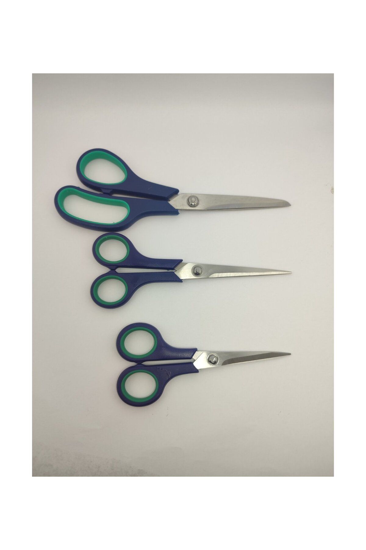 Winesso Üçlü Makas Seti Stainless Scissors 3lü makas