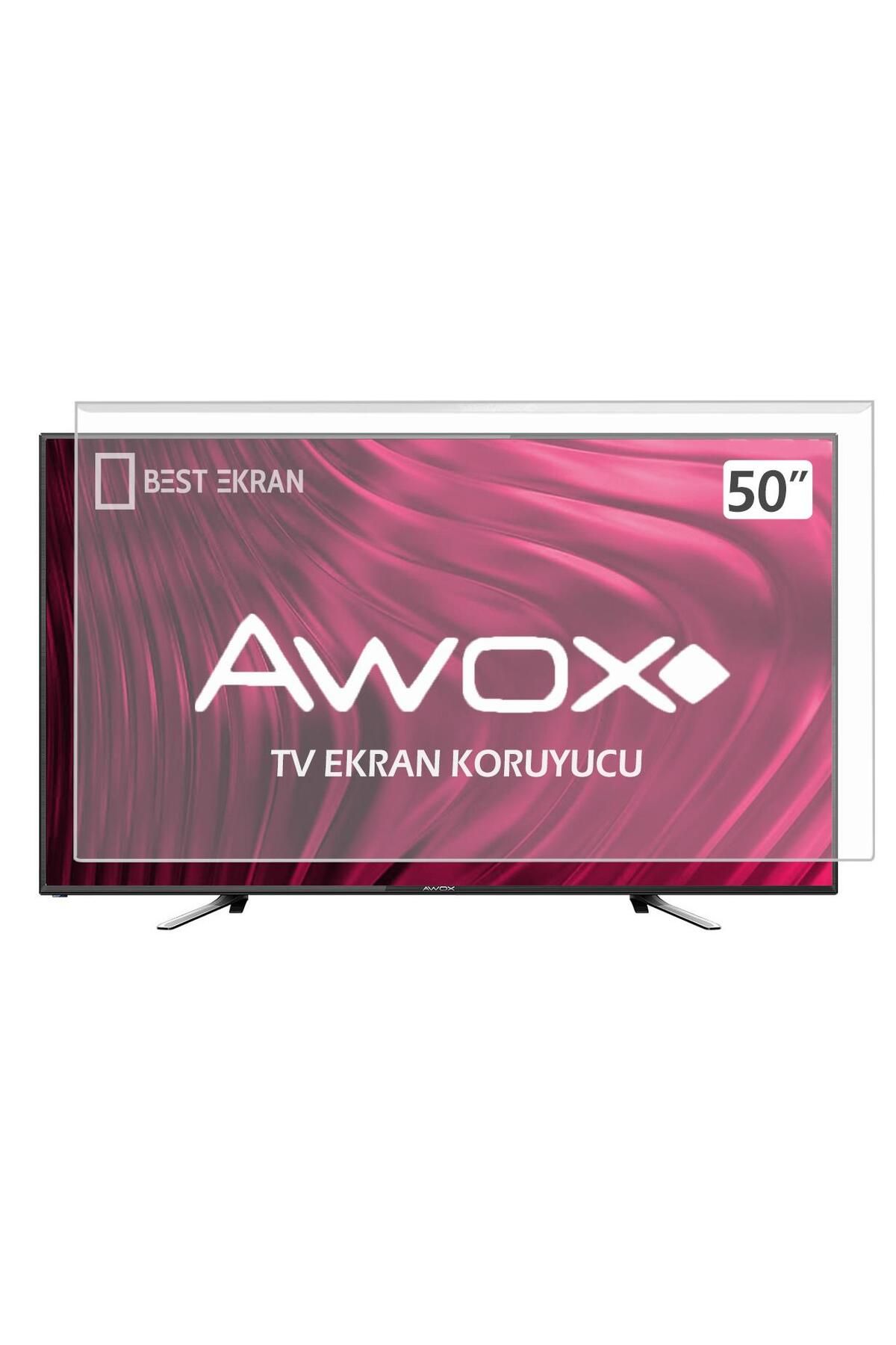 AWOX B245000 TV EKRAN KORUYUCU 50" inç 126 cm Ekran Koruyucu