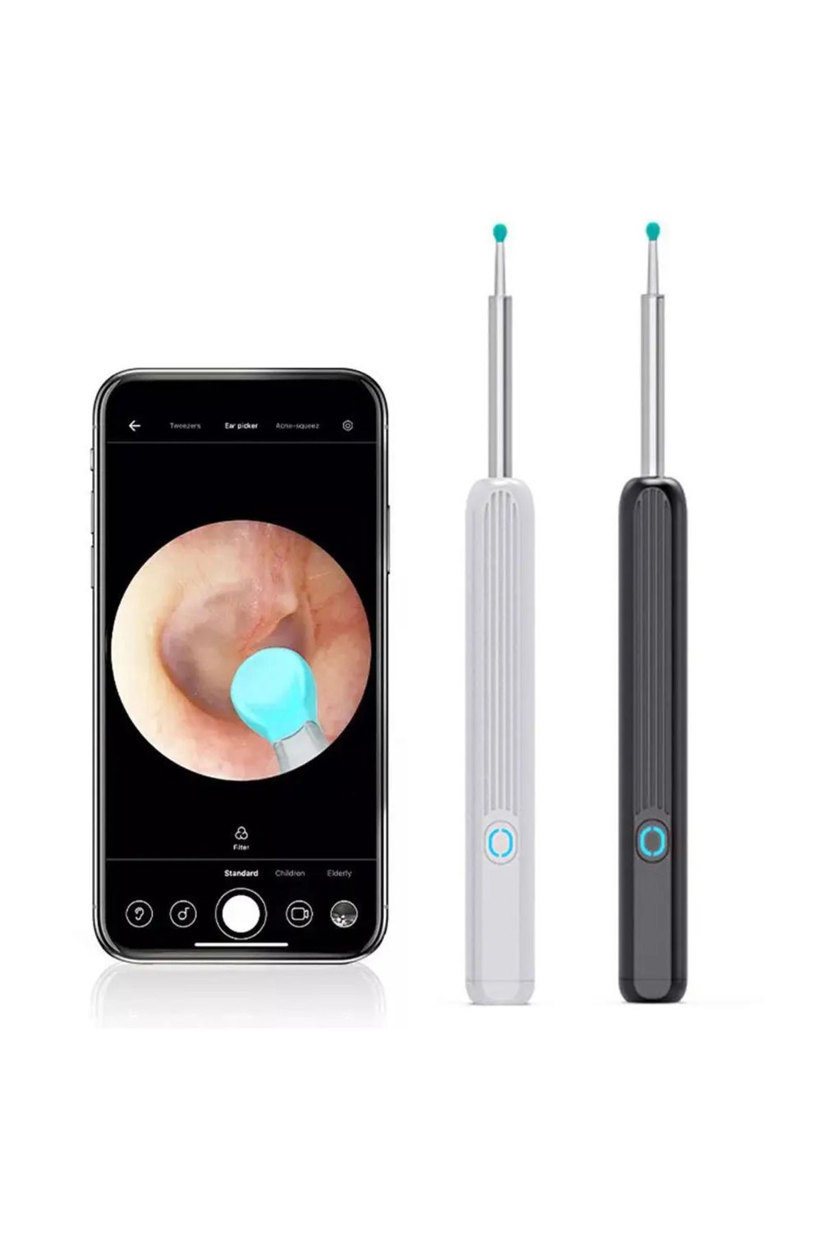 SONREYON-5 Pieces of Ne3 Camera Ear Cleaner Replacement Tips (No Device in the Package.) 2