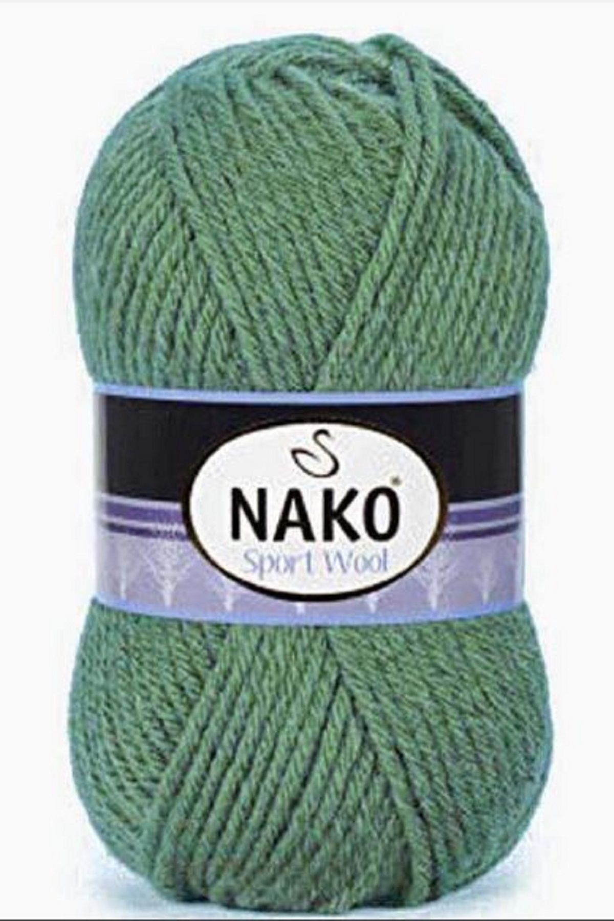 NAKO SPORT   WOOL  YEŞİL   5  ADET   COLOR  :  10307