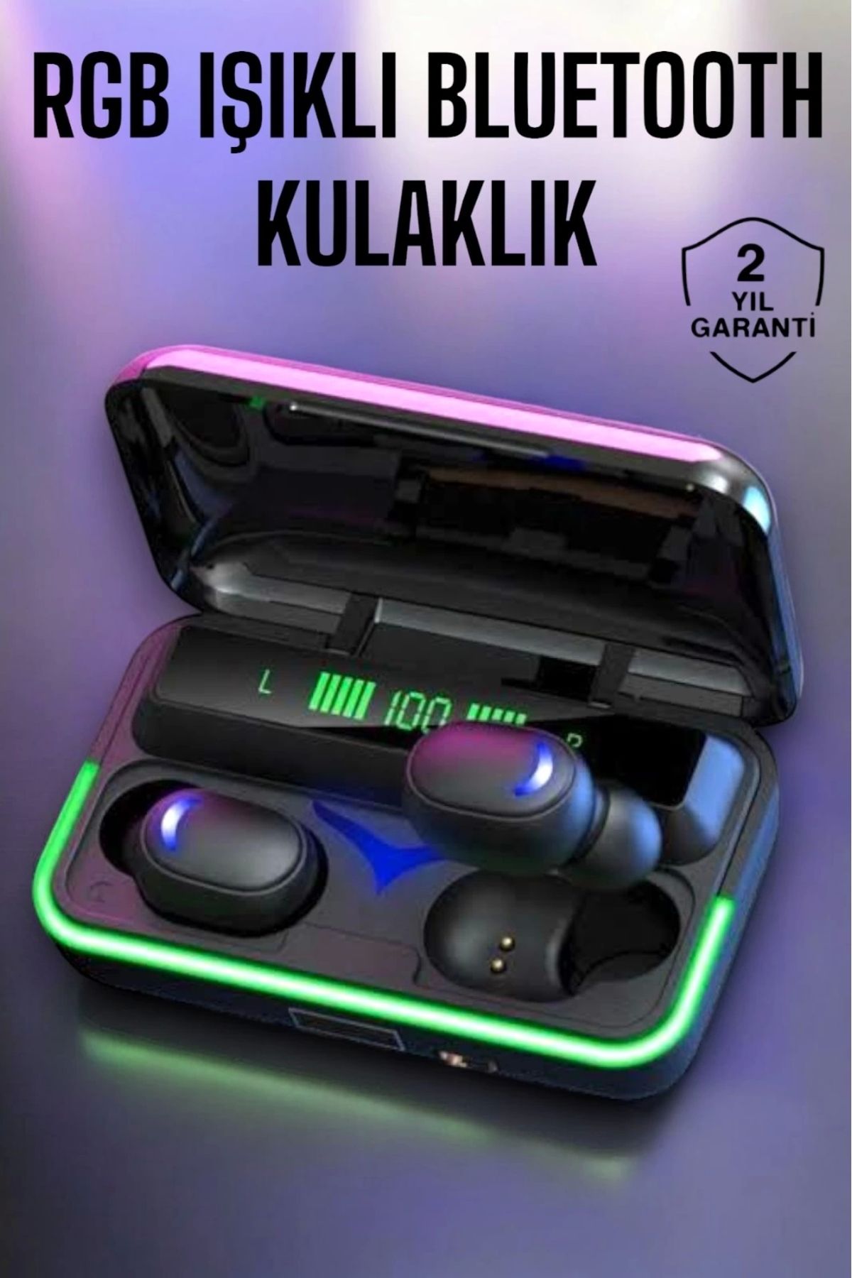 ASTRALTECH Android Ve İOS Uyumlu Bluetooth Bağlantılı Powerbankli Kulaklık