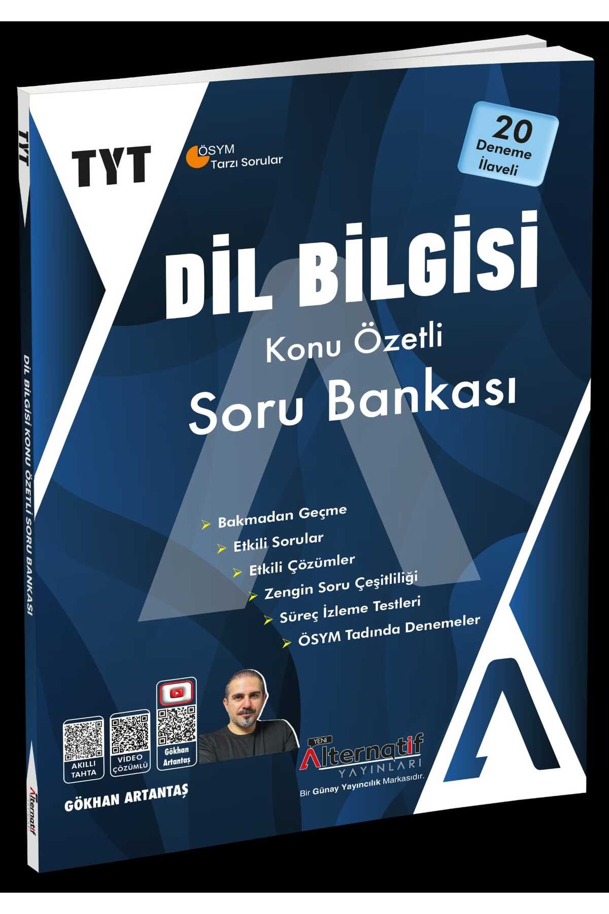 YENİ ALTERNATİF YAYINLARI TYT KONU ÖZETLİ SORU BANKASI DİL BİLGİSİ