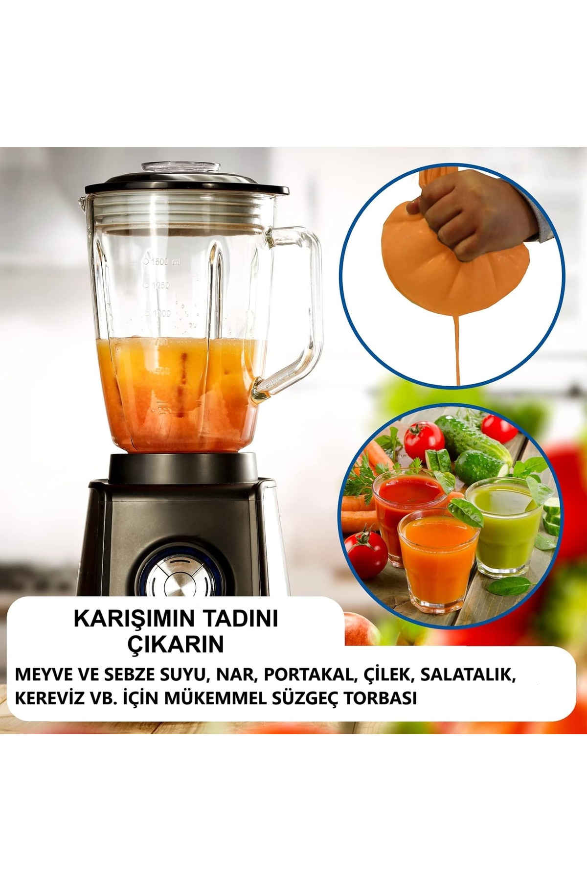 Ferdys Çok Amaçlı Süzme Torbası, Süt Süzme Torbası, %100 Doğal Süzme Torbası, Bez poşet fotoğrafı 6 (önizleme)