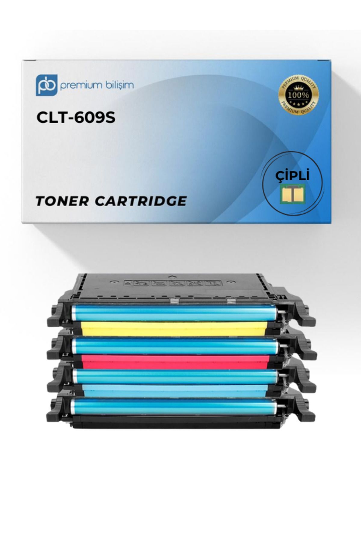 Samsung CLT-609S Muadil Toner Seti  - Samsung CLP-770 CLP-771 CLP-775ND Printers