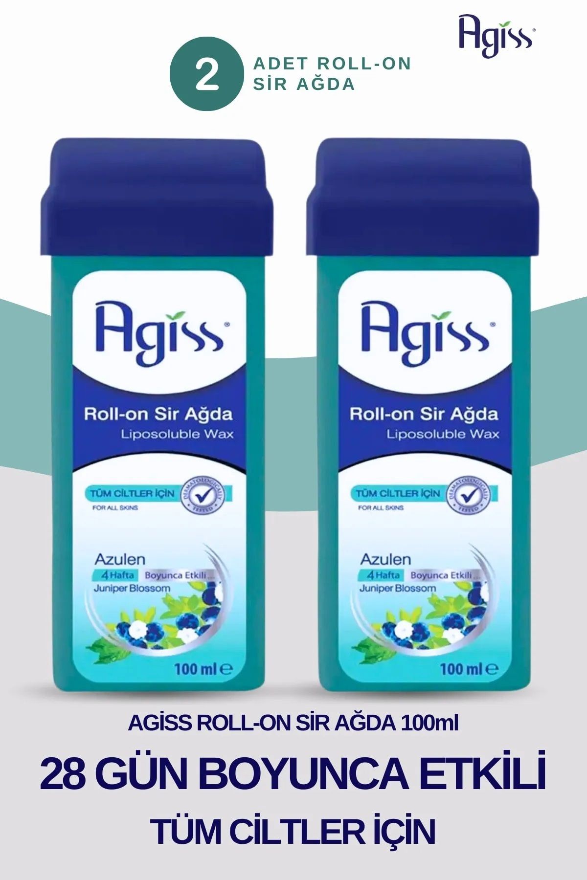 Agiss Ağda Sir Ağda Roll-on 100 ml Azulen