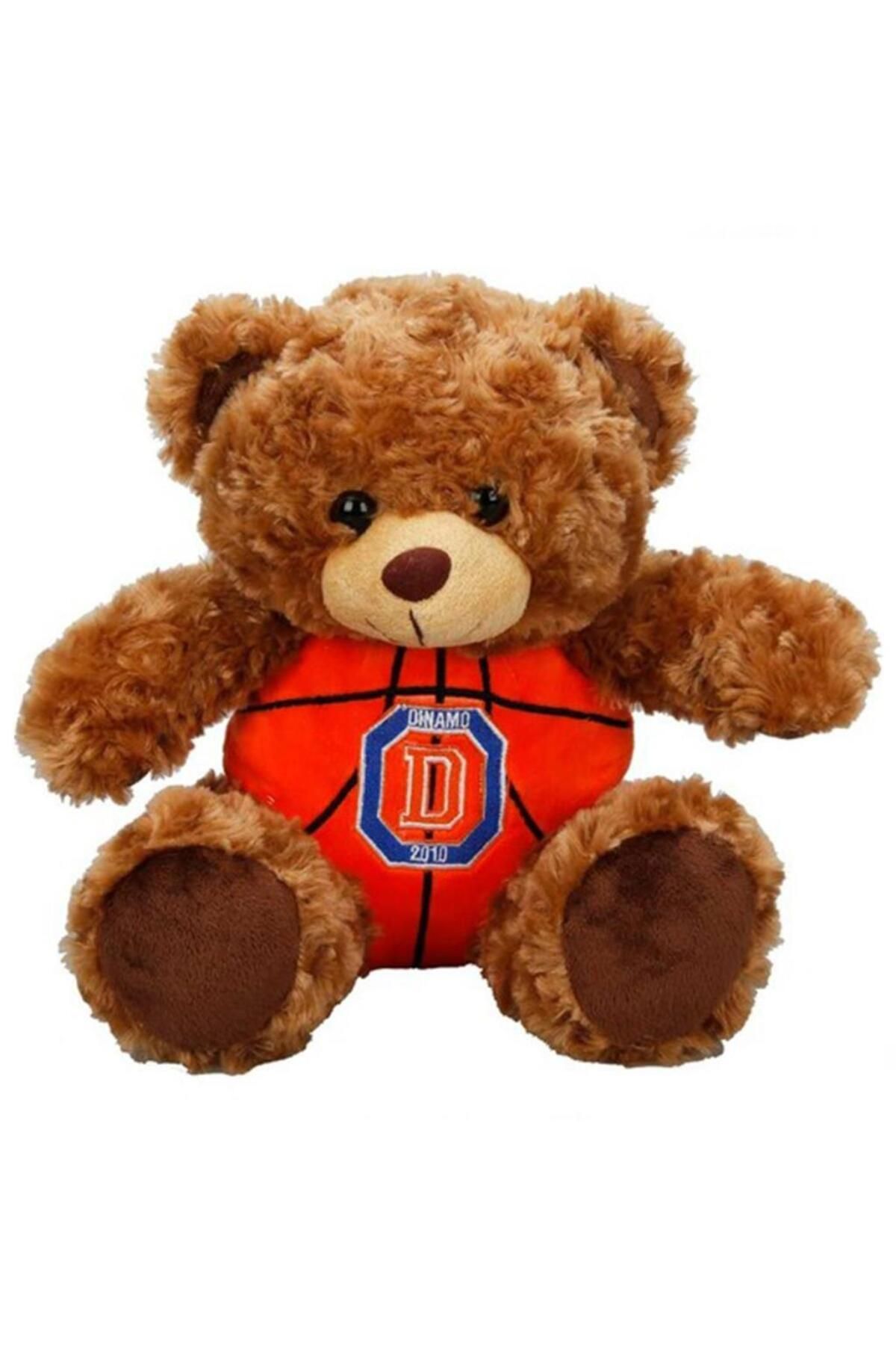 gcaksesuar Nessiworld Dinamo Basketbol Topu Gövdeli Oturan Peluş Ayı 30 cm.