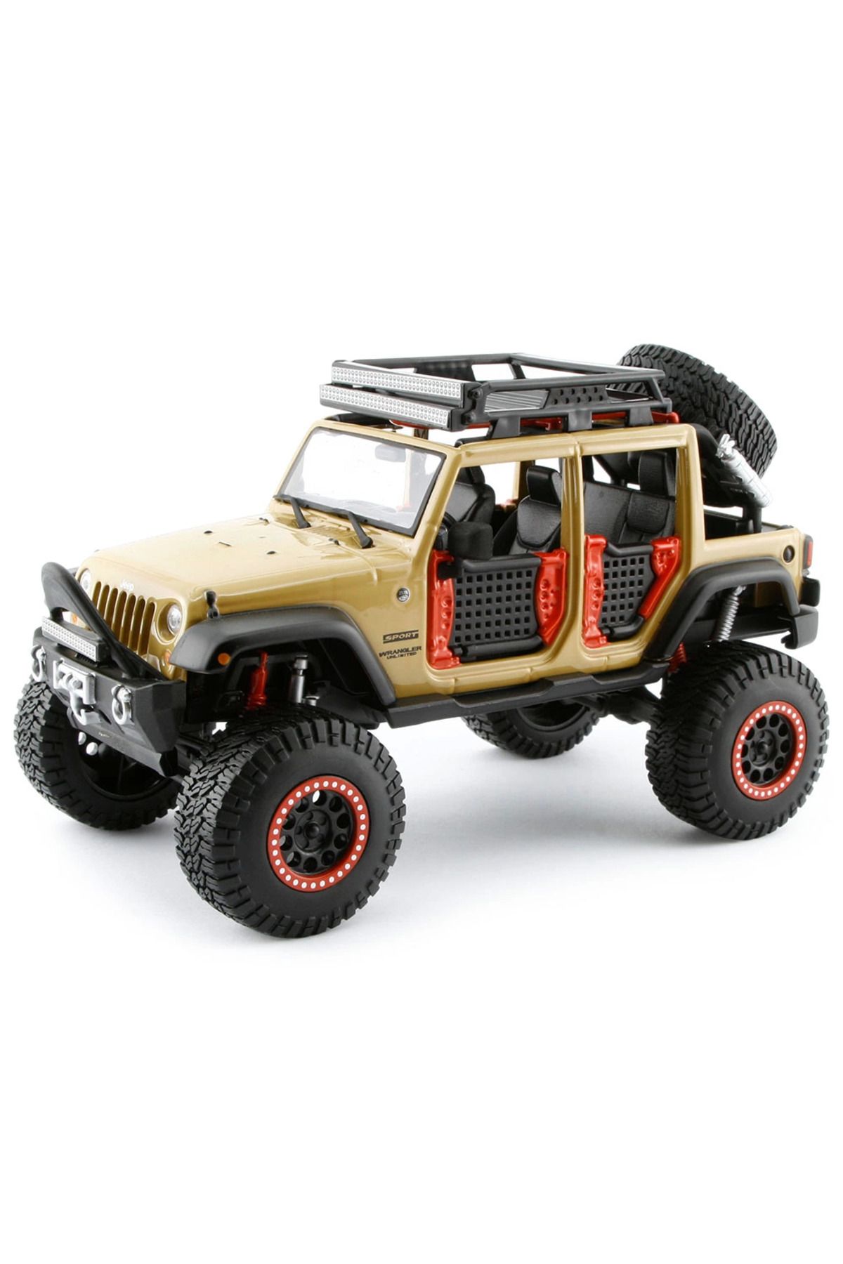 gcaksesuar Nessiworld Maisto 1:24 2015 Model Jeep Wrangler Unlimited