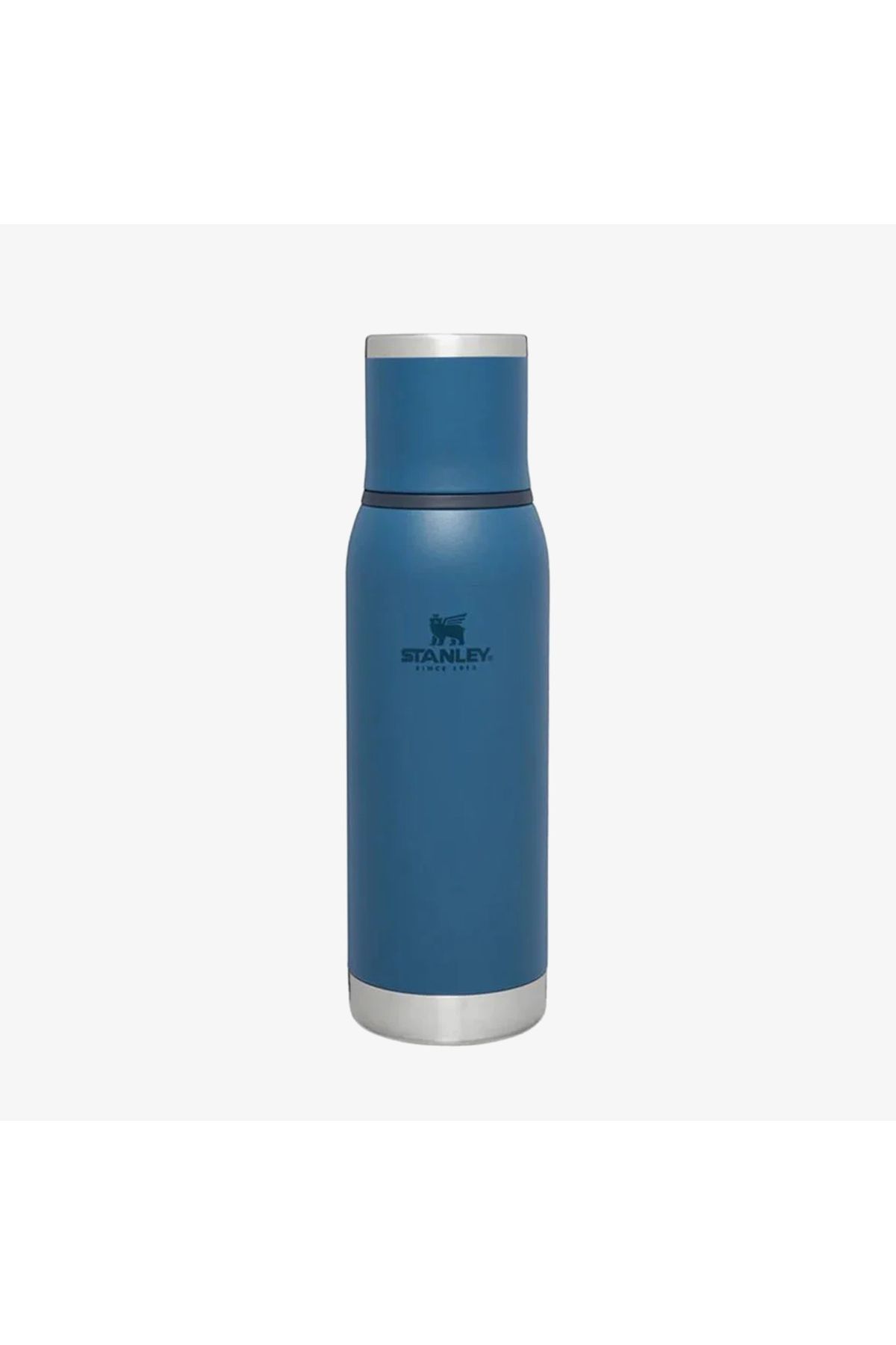 فلاسک آبی مردانه و زنانه ماجراجویی برای رفتن به خلاء از جنس استنلس استیل 0.75L Stanley
