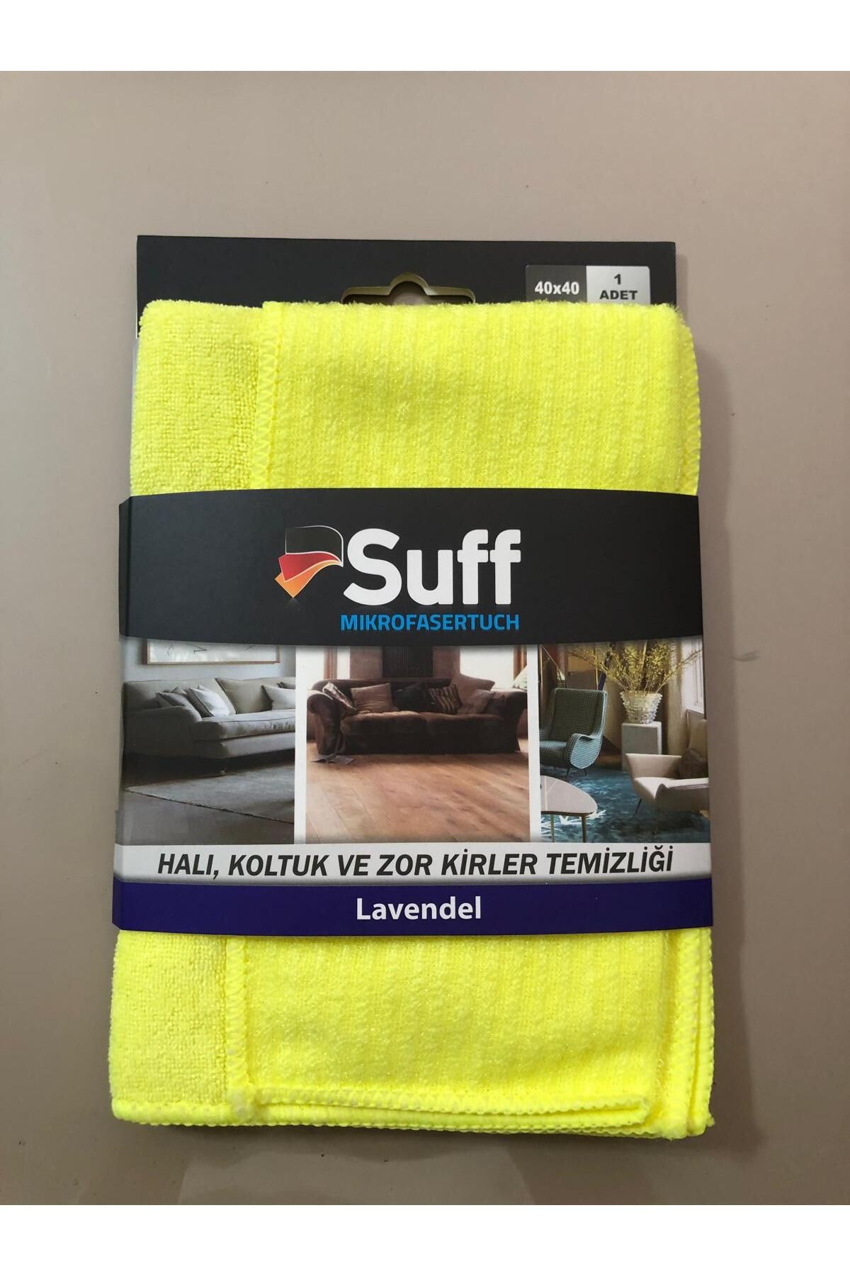 Suff-Lavender Microfiber Cloth - Serrated, Magic & Carpet Seat Cloth (40X40Cm) 3