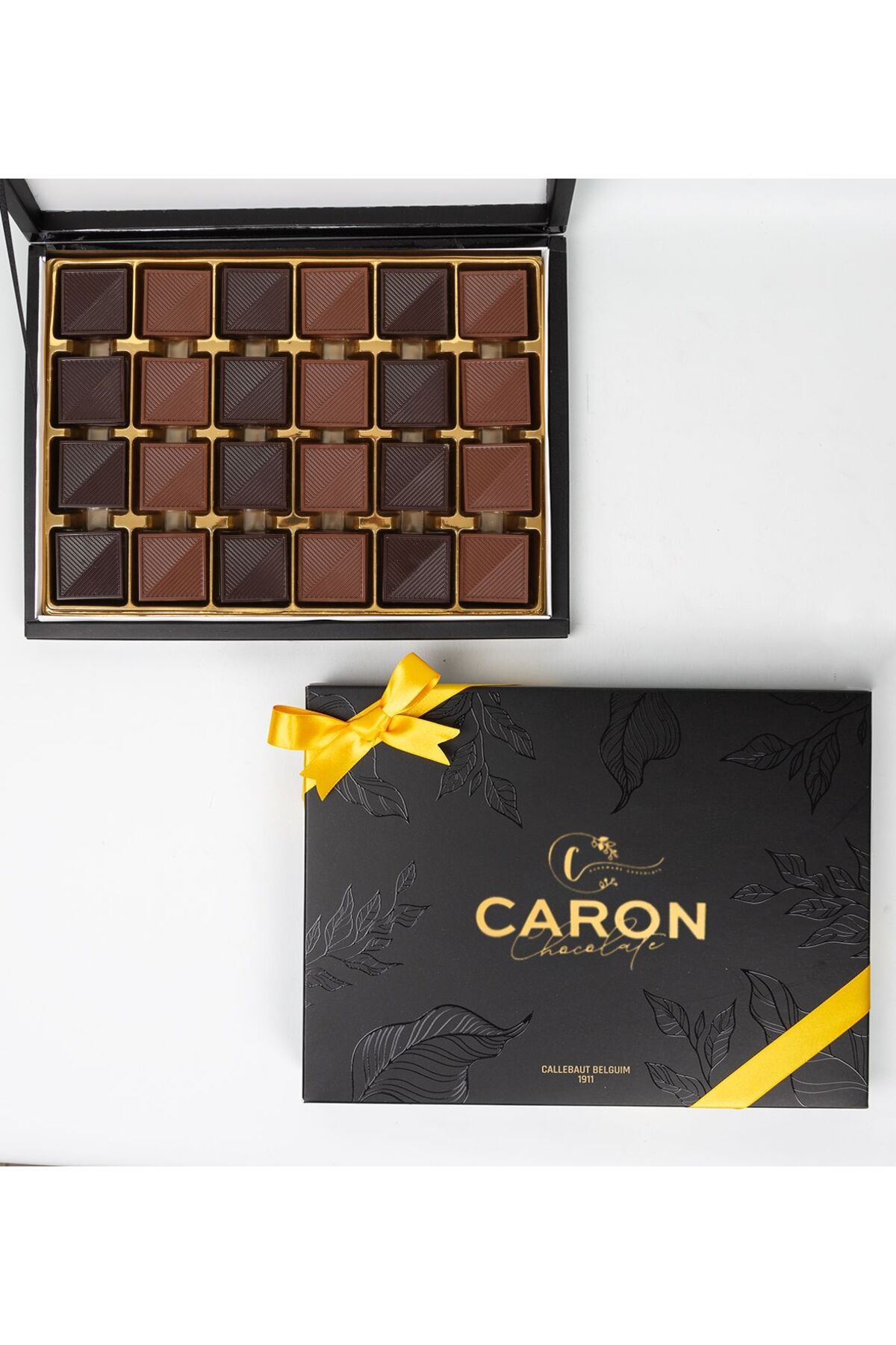 CARON CHOCOLATE Caron 48'li Sütlü Bitter Madlen Hediyelik Çikolata