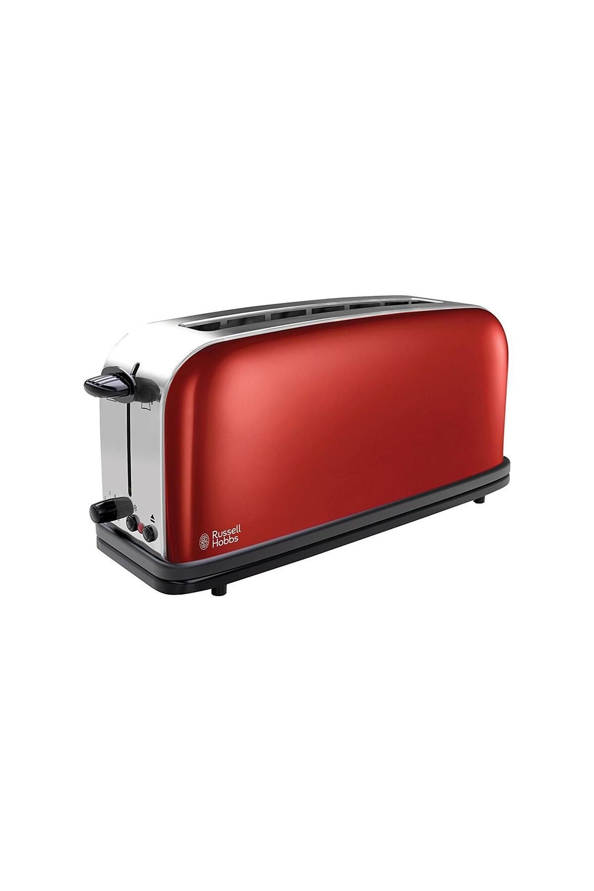 RUSSELL HOBBS 21391-56 Colours Uzun Dilim Ekmek Kızartma Makinesi Kırmızı