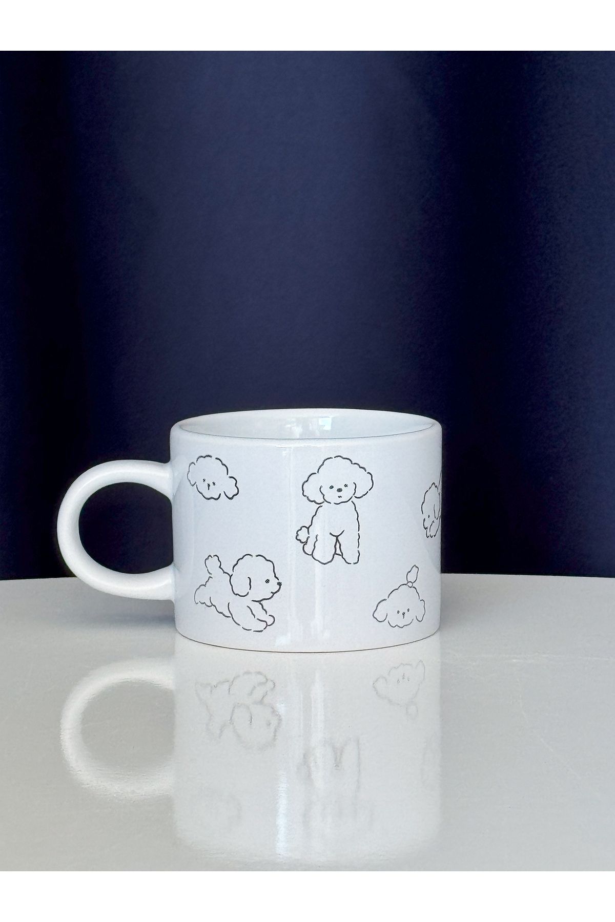 Disante Puppy Kupa Bardak Kahve Mug