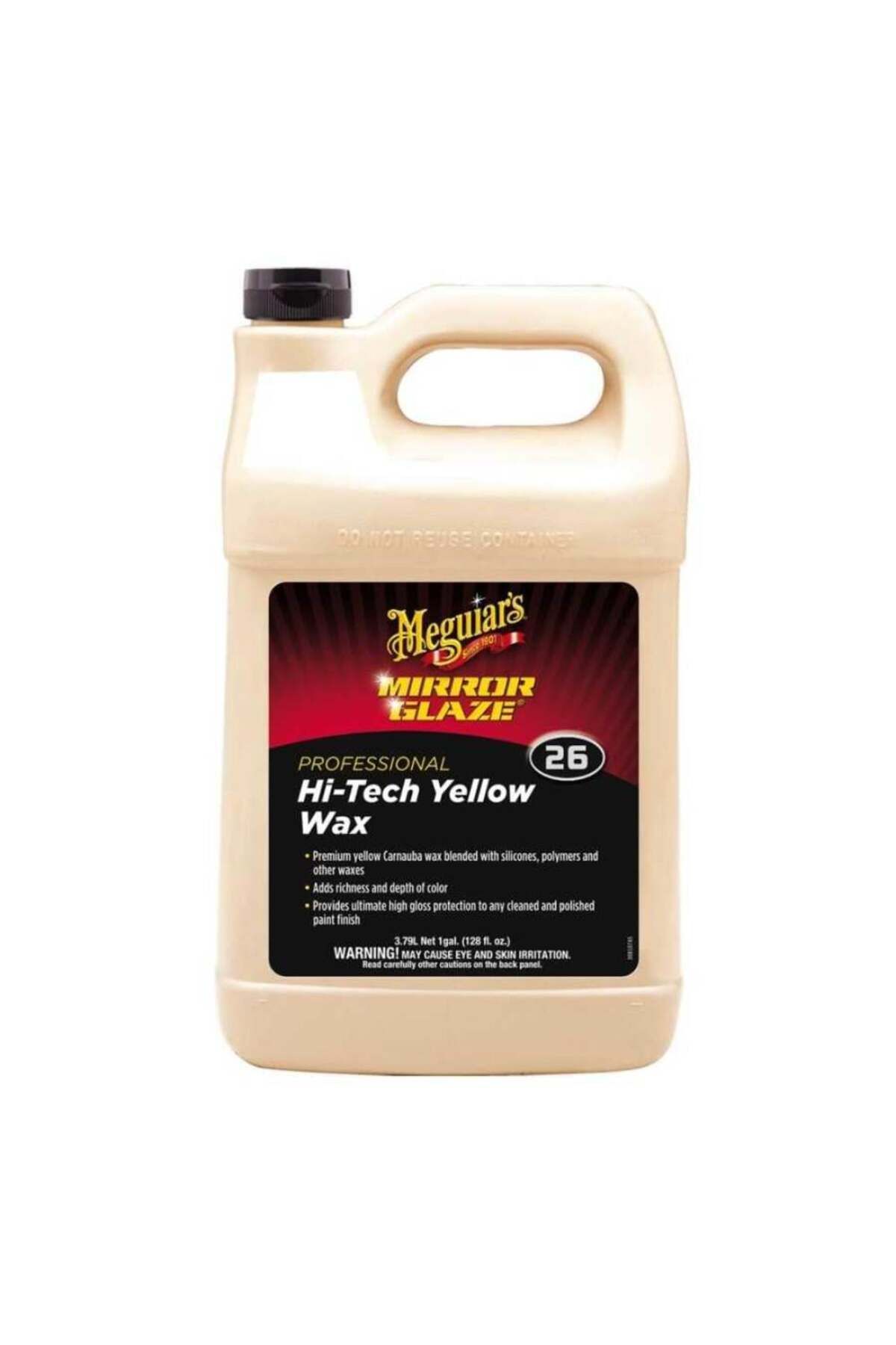 Meguiars 26 Hi-Tech Yellow Wax Boya Koruma Cilası 3,78 Lt