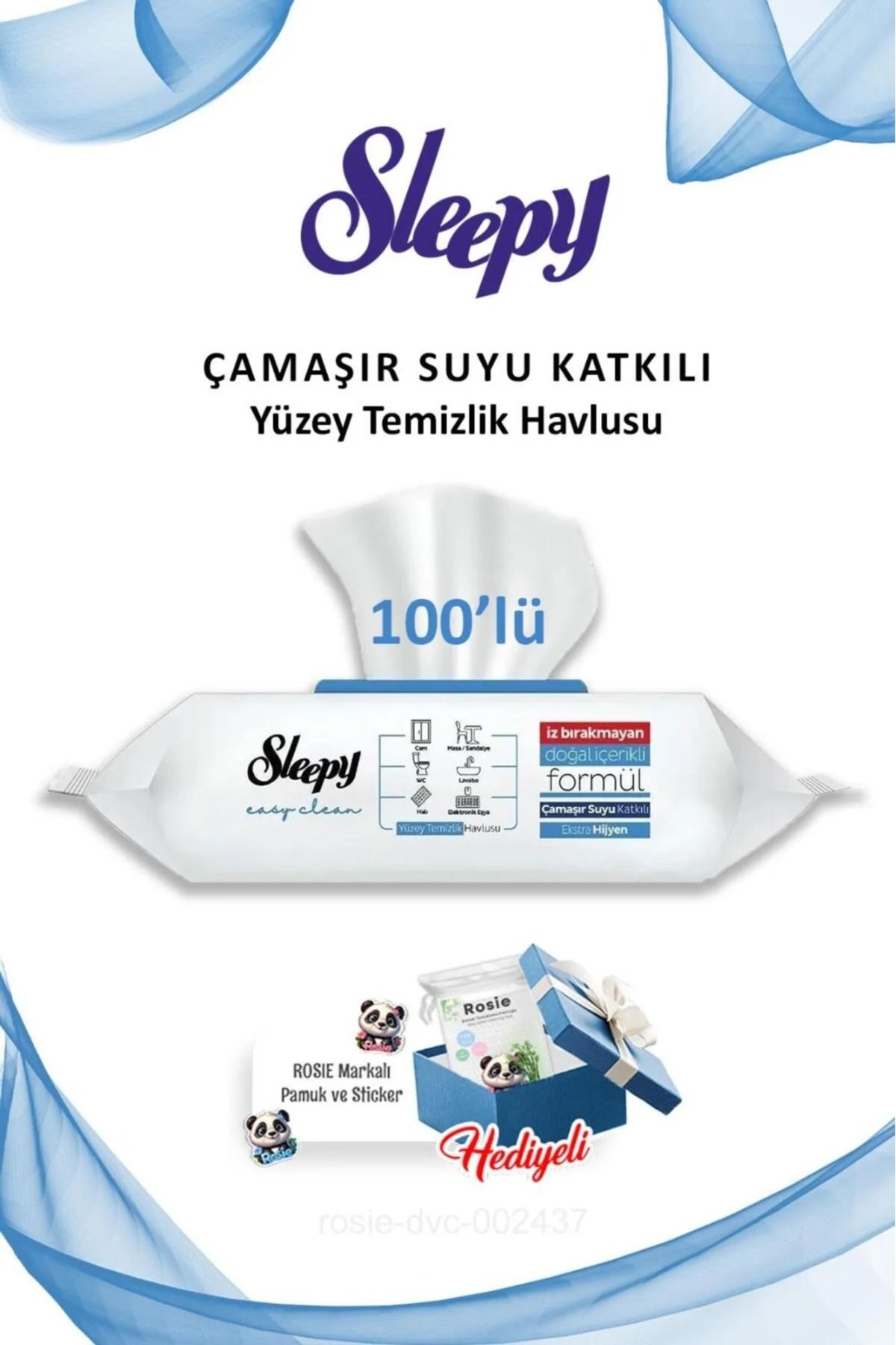 Sleepy Easy Clean Çamaşır Suyu Katkılı 100*12