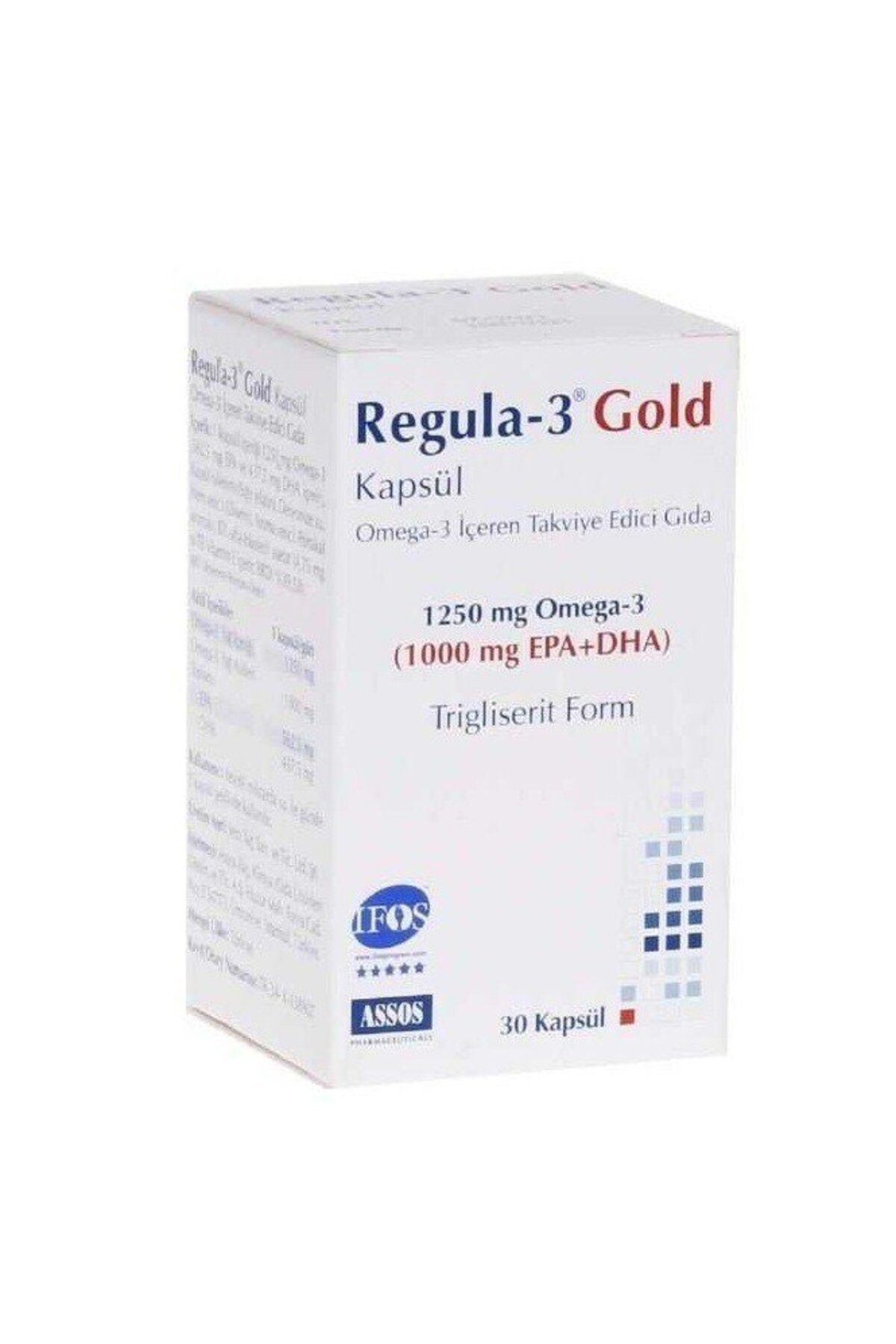 Assos İlaç Regula - 3 Gold Kapsül 30