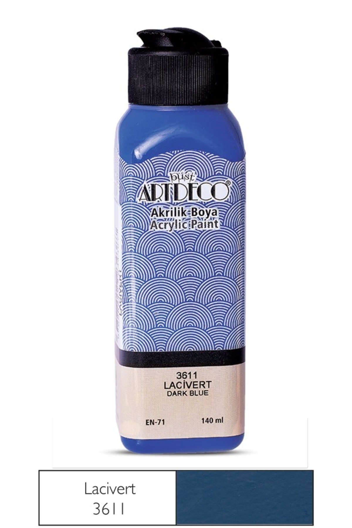 Artdeco AKRİLİK BOYA 140ML LACİVERT 3611