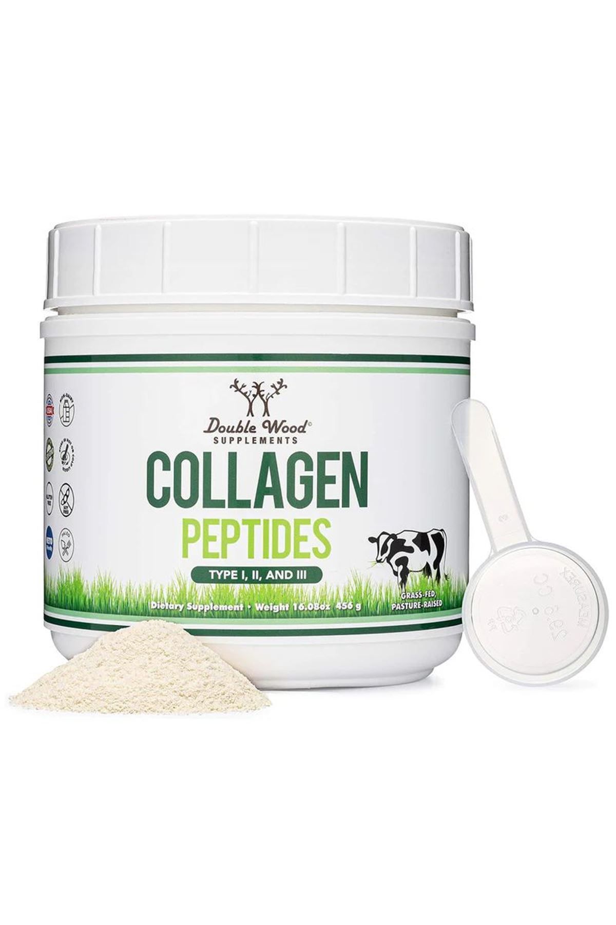 DOUBLE WOOD Collagen Peptıdes Tozu 456 G