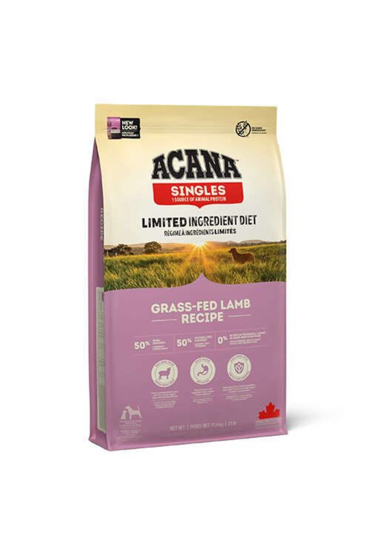 Acana Grass-Fed Lamb Kuzulu Tahılsız Köpek Maması 17 Kg