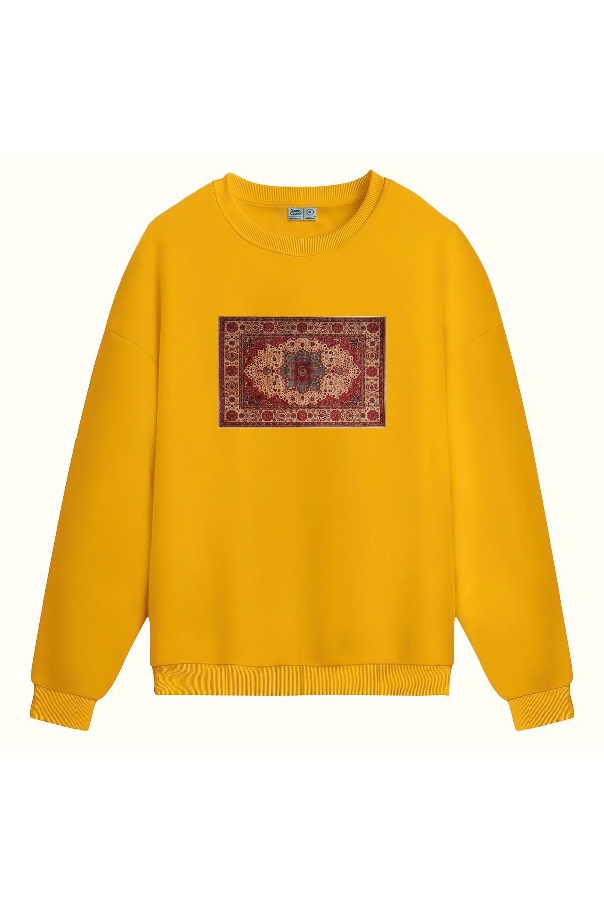 BLACKMAYS türk kilimi tasarımlı sweatshirt