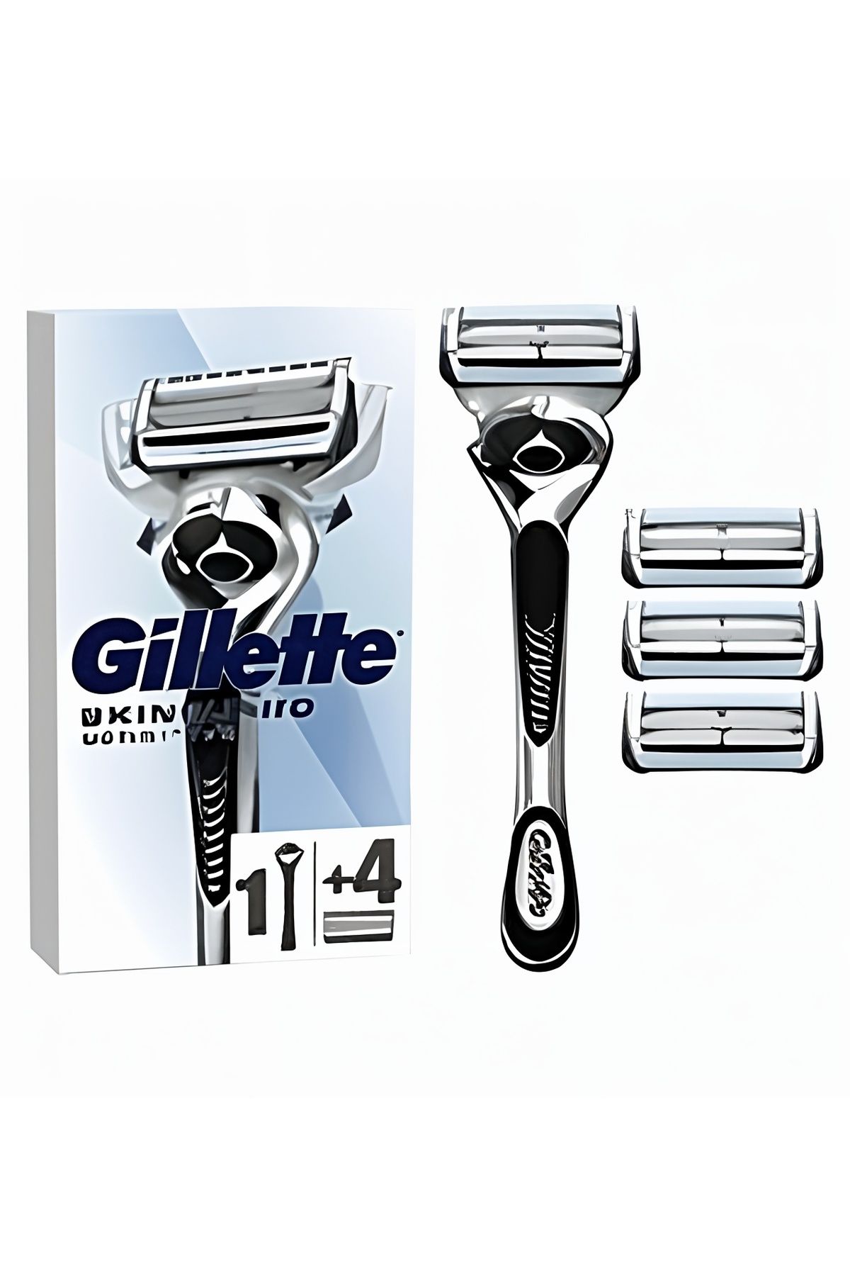 Gillette Skinguard Sensitive Tıraş Makinesi + Yedek Tıraş Bıçağı 4 lü