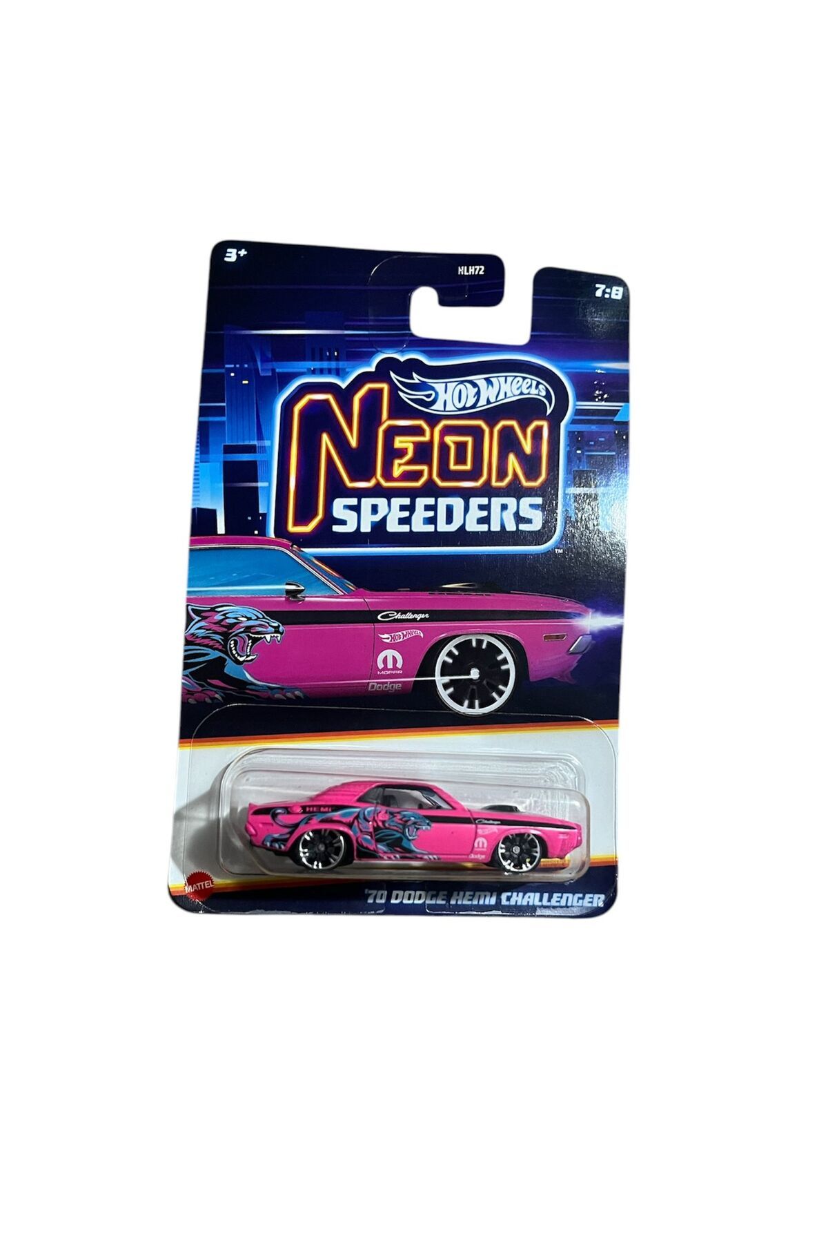 HOT WHEELS NEON SEPEEDERS 70 DODGE HEMI CHALLENGER