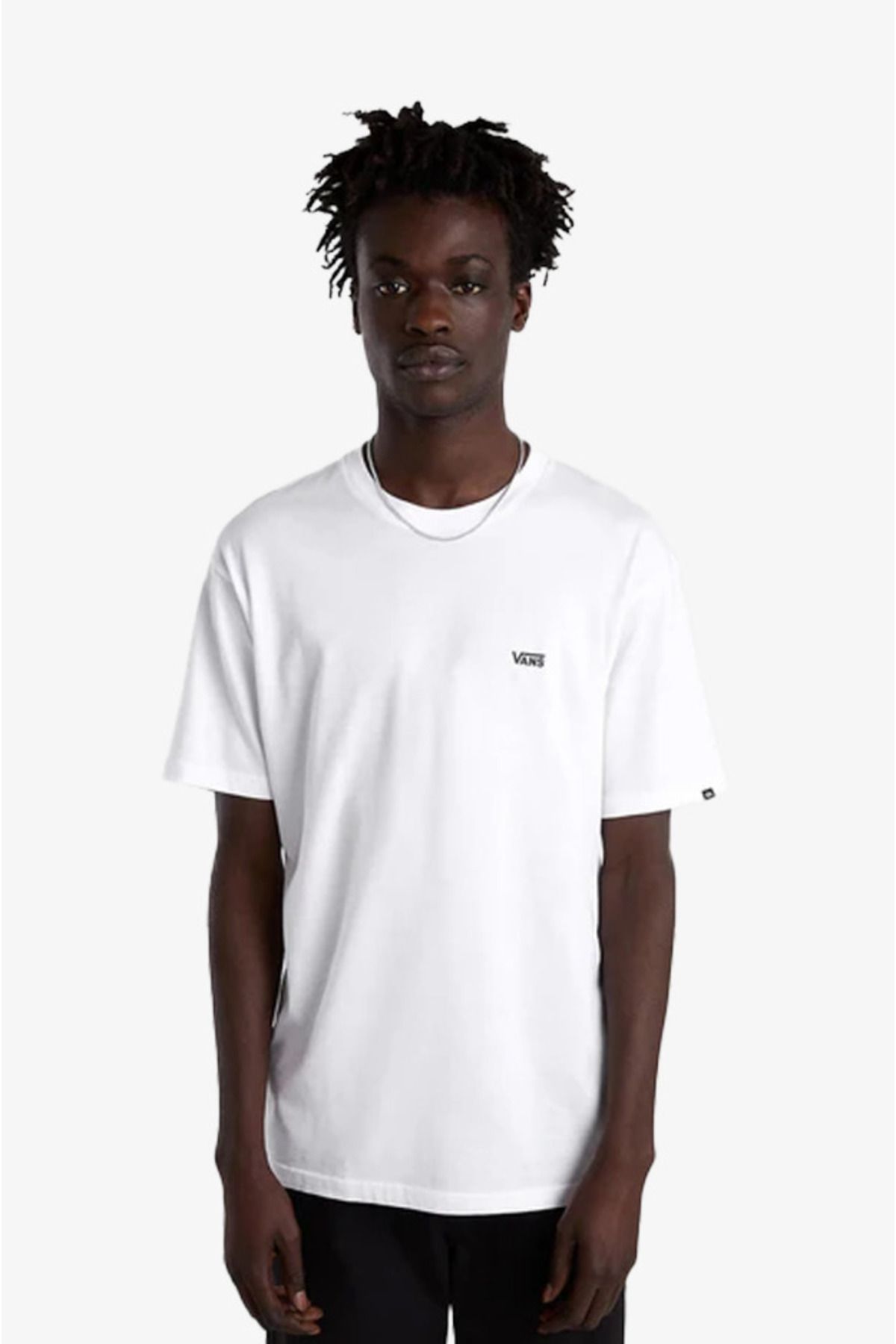 Vans LEFT CHEST II LOOSE SS ERKEK TİŞÖRT VN000P1PWHT1