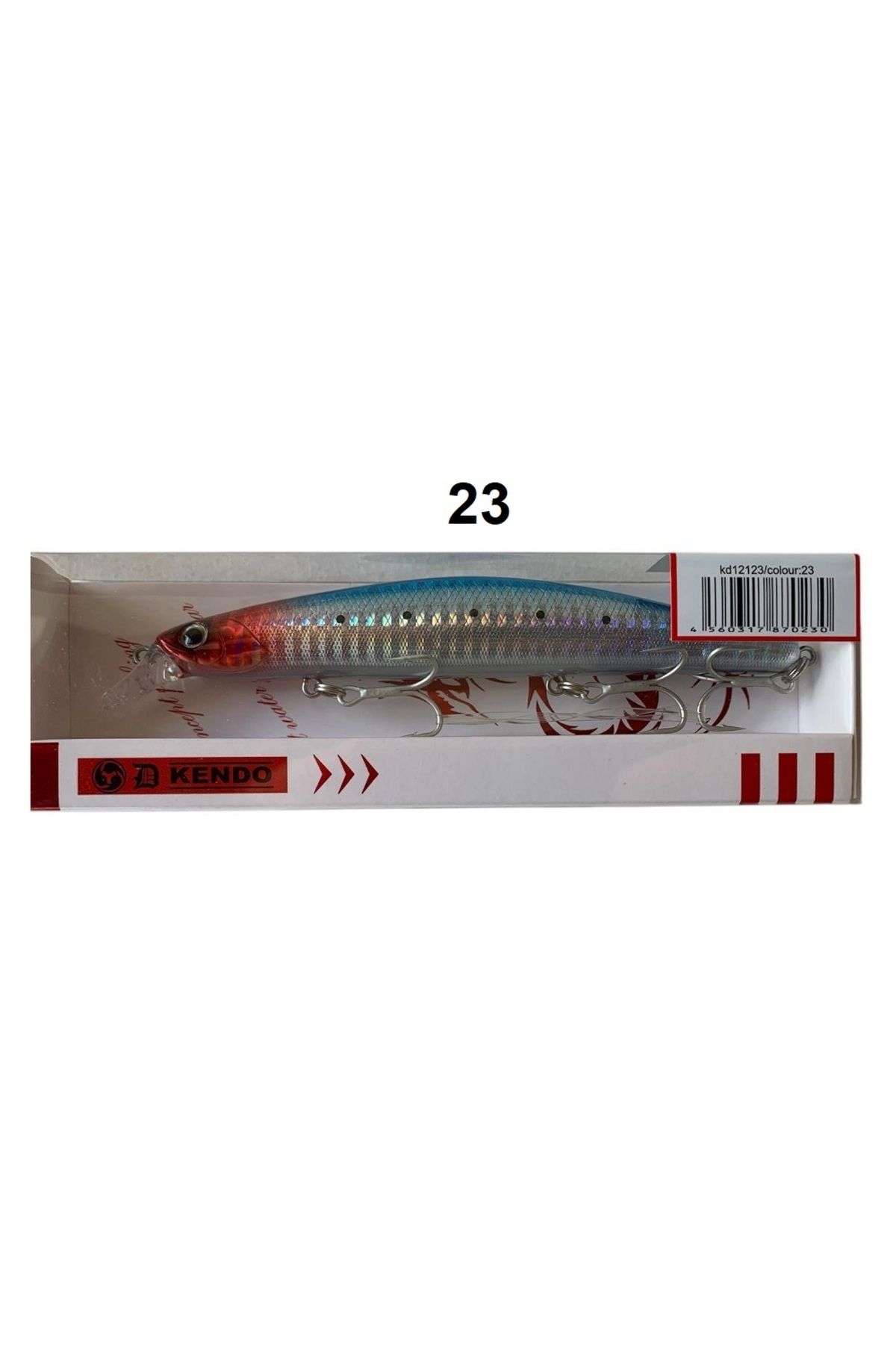 Kendo Seabass Minnow 125f 12.5cm 21gr Maket Balık Yem 23